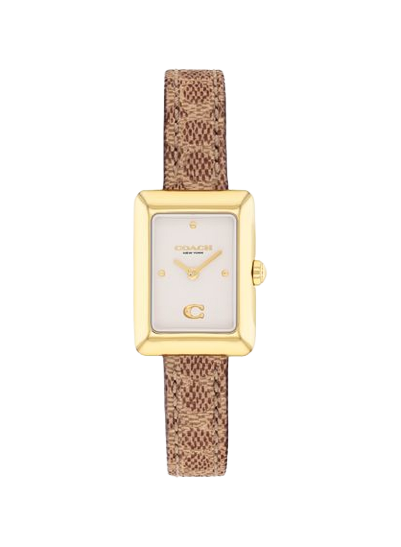 Montre quartz Mara en cuir COACH MONTRES Marron