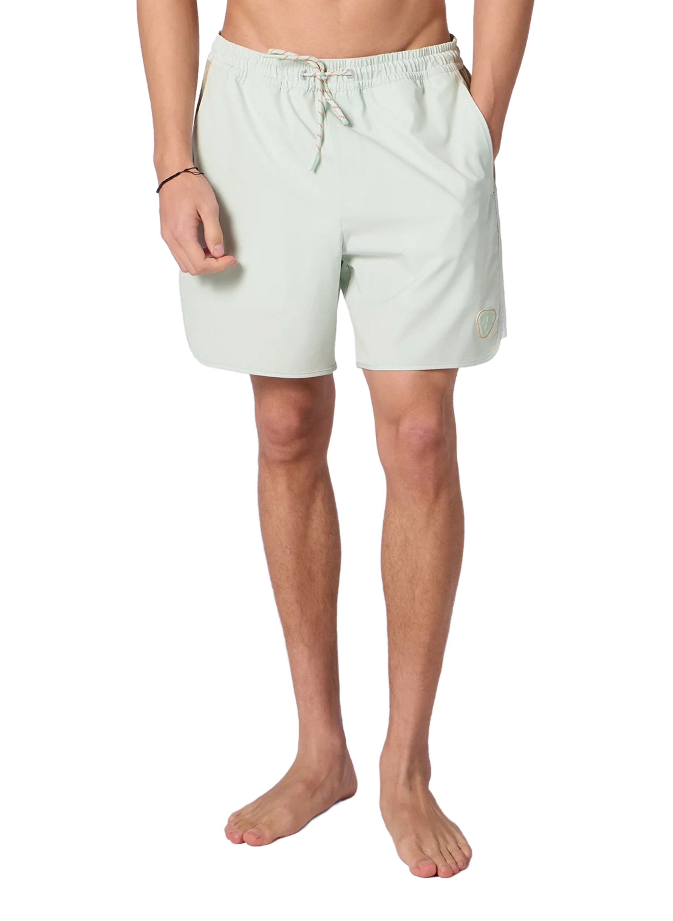 Short de bain Samy en color-block GERTRUDE ET GASTON Multicolore