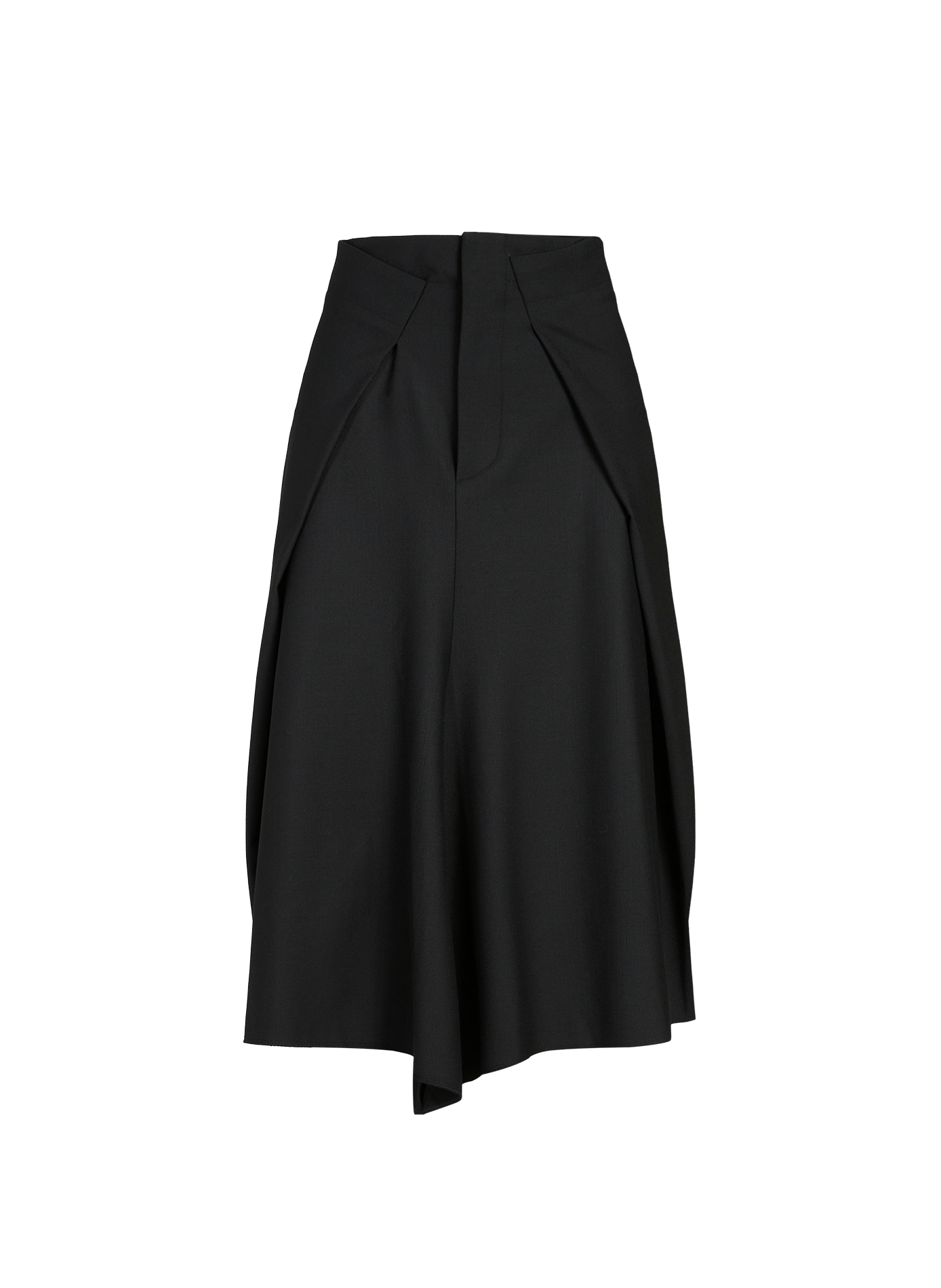 Solid midi skirt VICTORIA BECKHAM Black