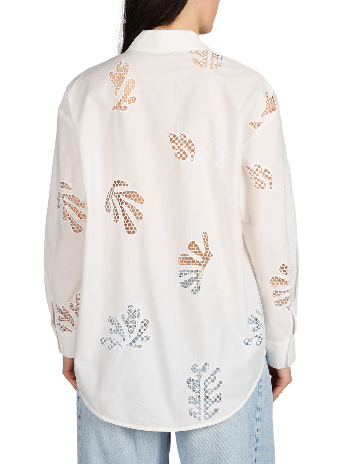 Blouse Loula en coton SUNCOO Beige