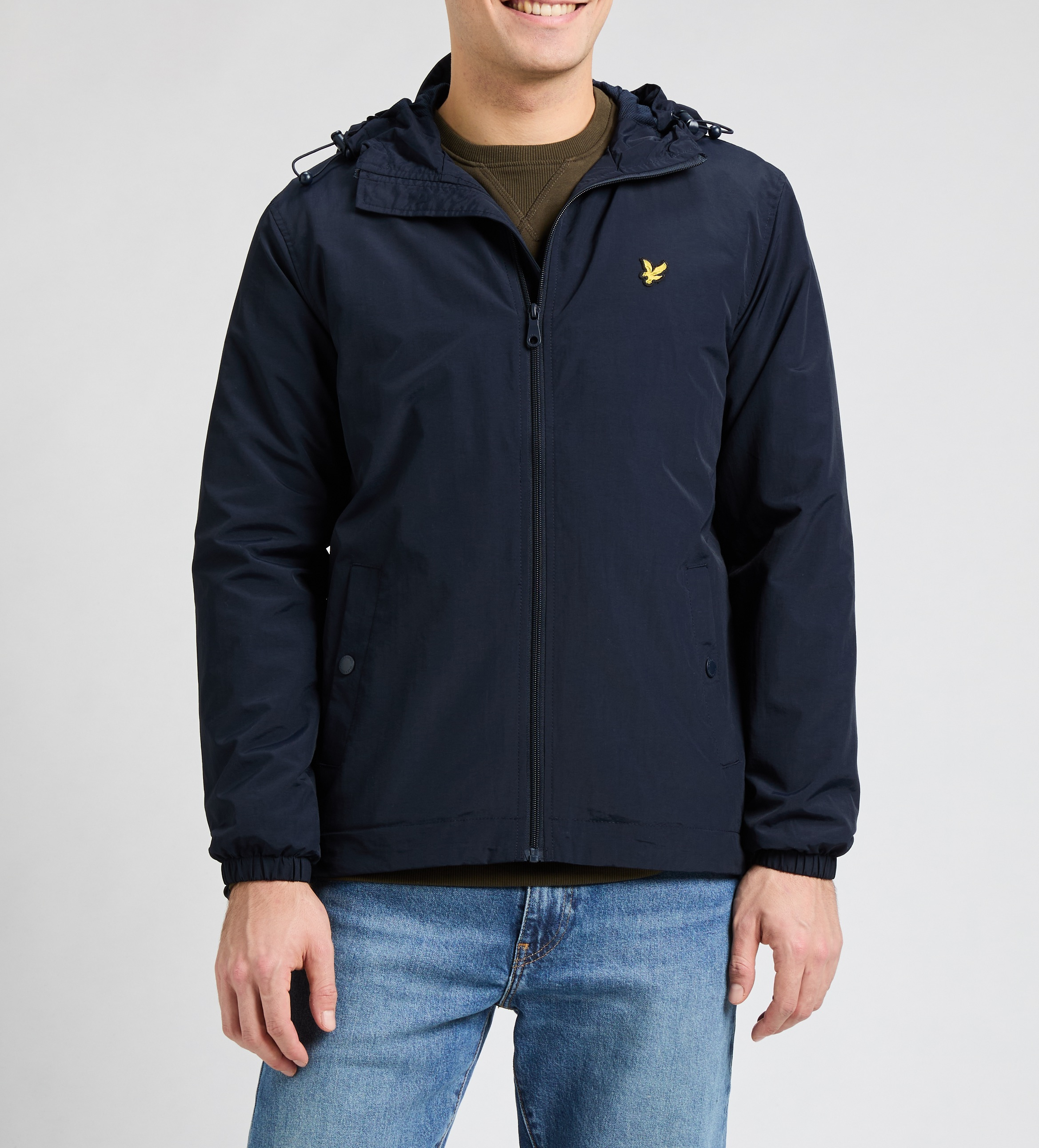 Blouson léger à capuche LYLE & SCOTT Bleu