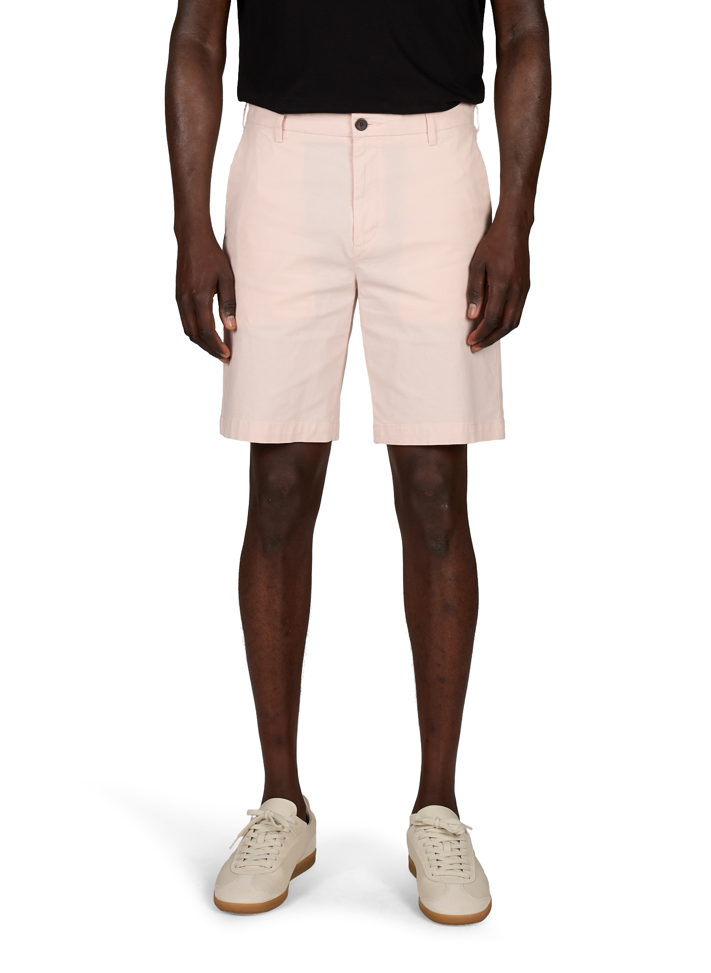 Short droit en coton mélangé DOCKERS Rose