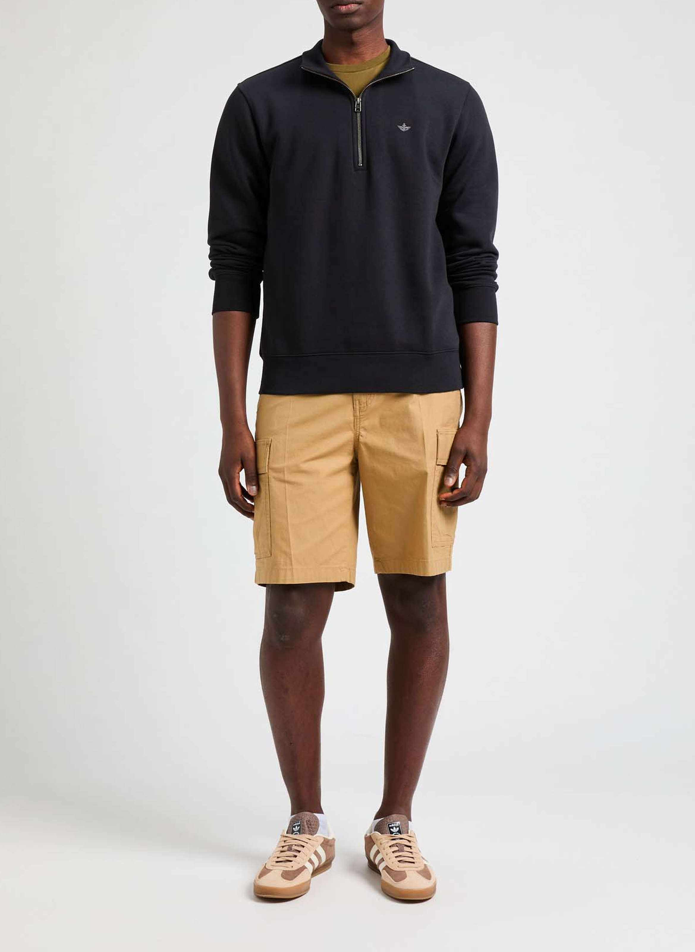 Baumwoll-Sweatshirt DOCKERS Schwarz