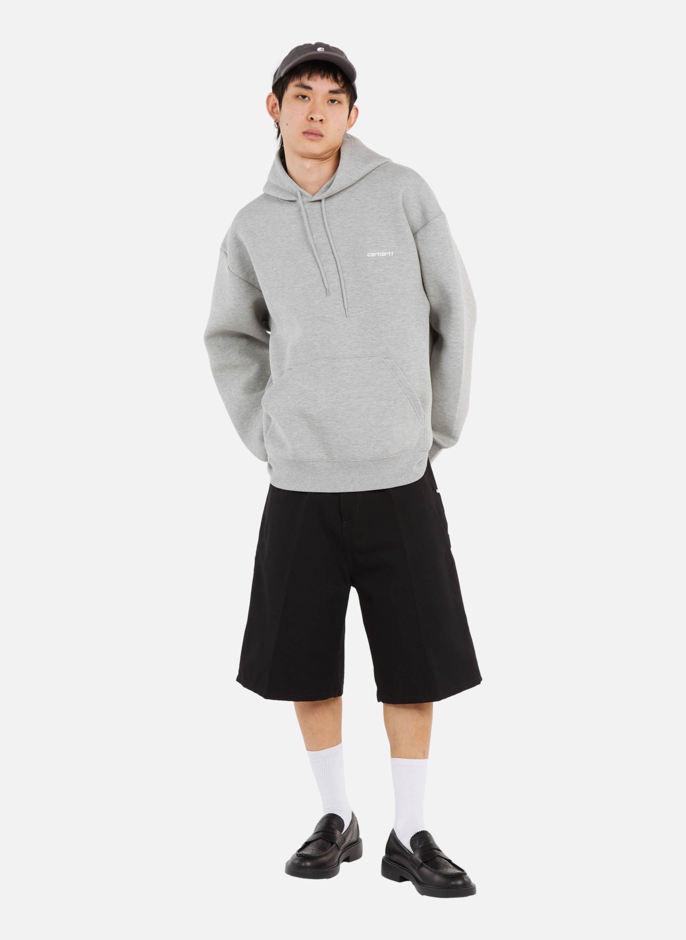Hoodie hooded alda sweat CARHARTT WIP Gris