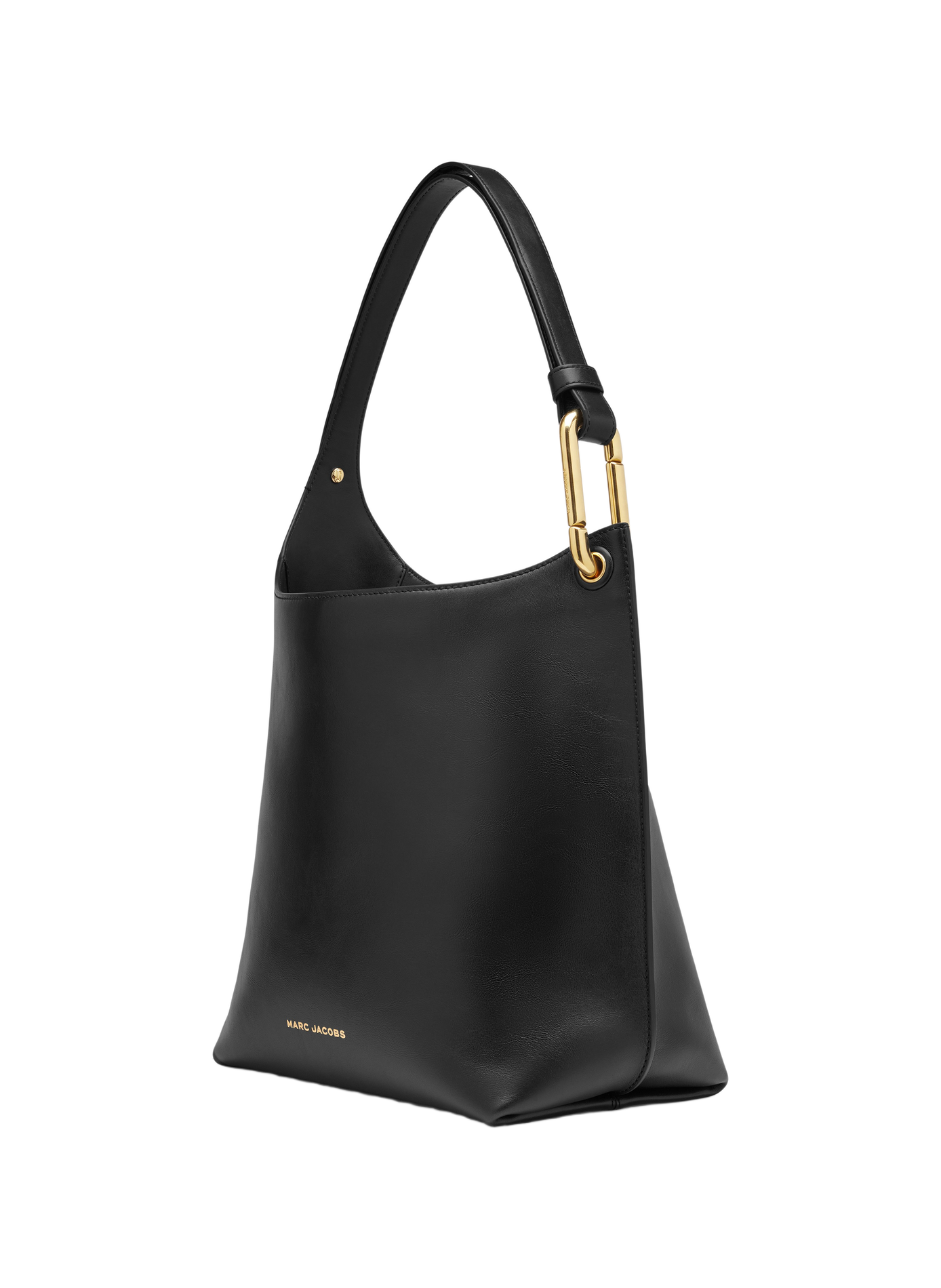 Schultertasche The Scene Bucket aus Leder MARC JACOBS Schwarz