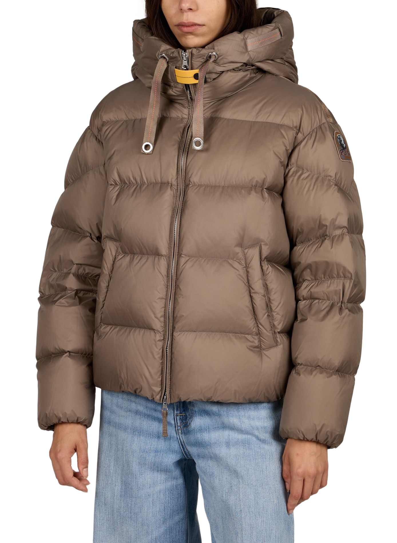 Doudoune oversize Tilly à capuche PARAJUMPERS Marron