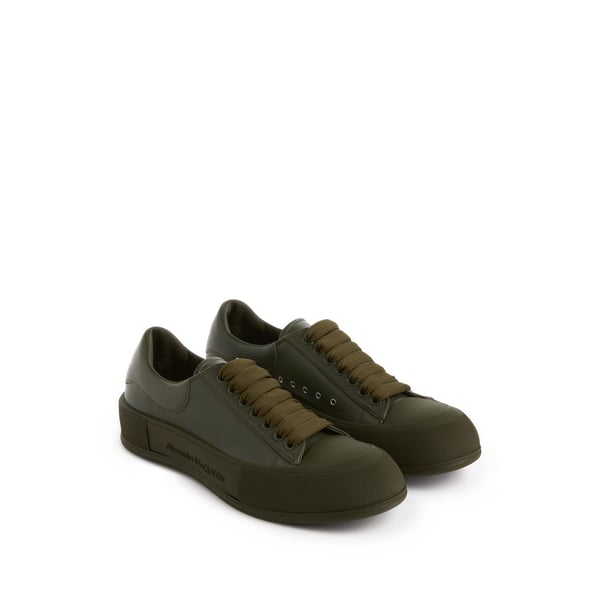 Baskets Deck en cuir