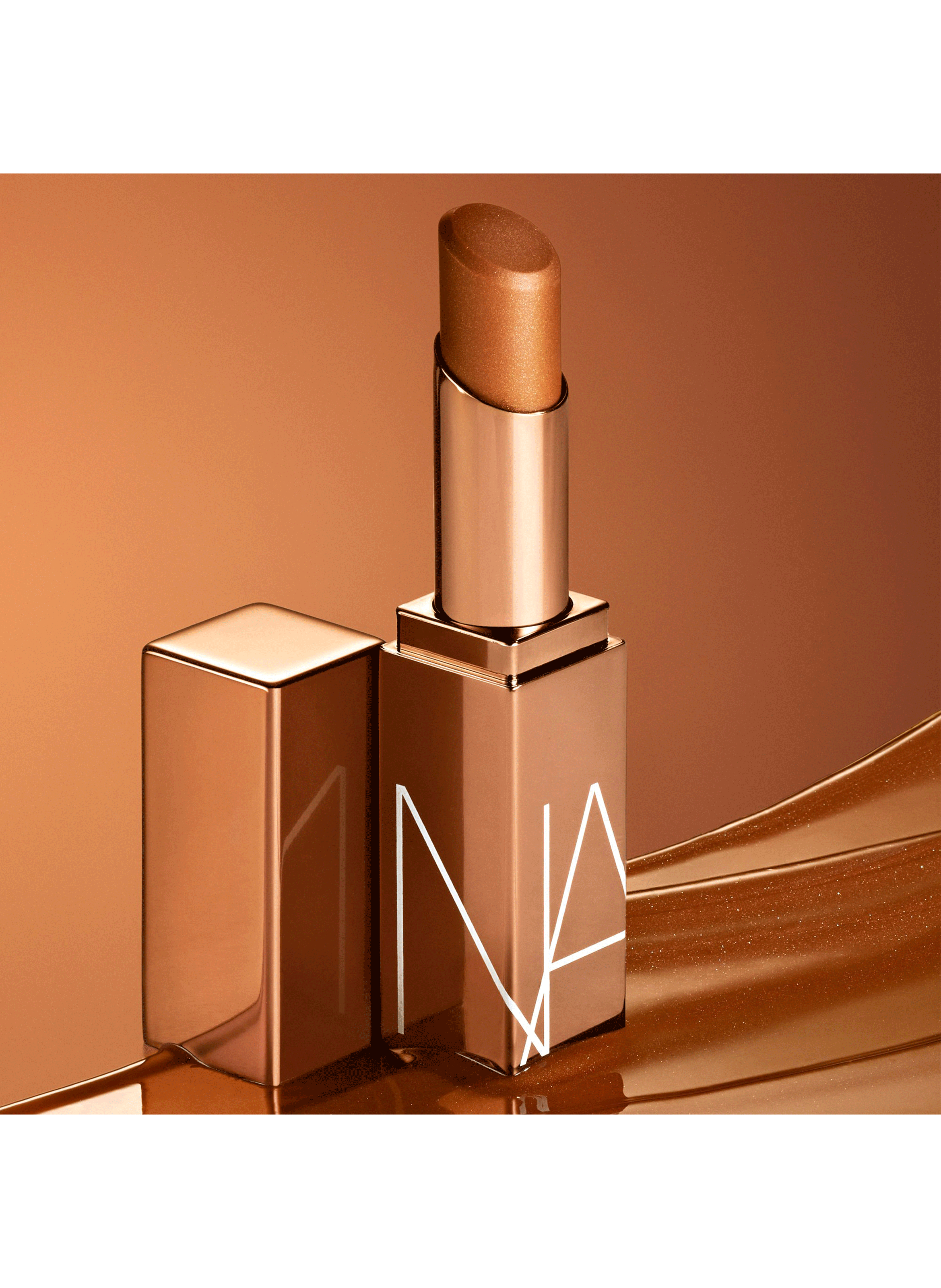 Afterglow lip balm Laguna bronze transparent avec reflets dorés