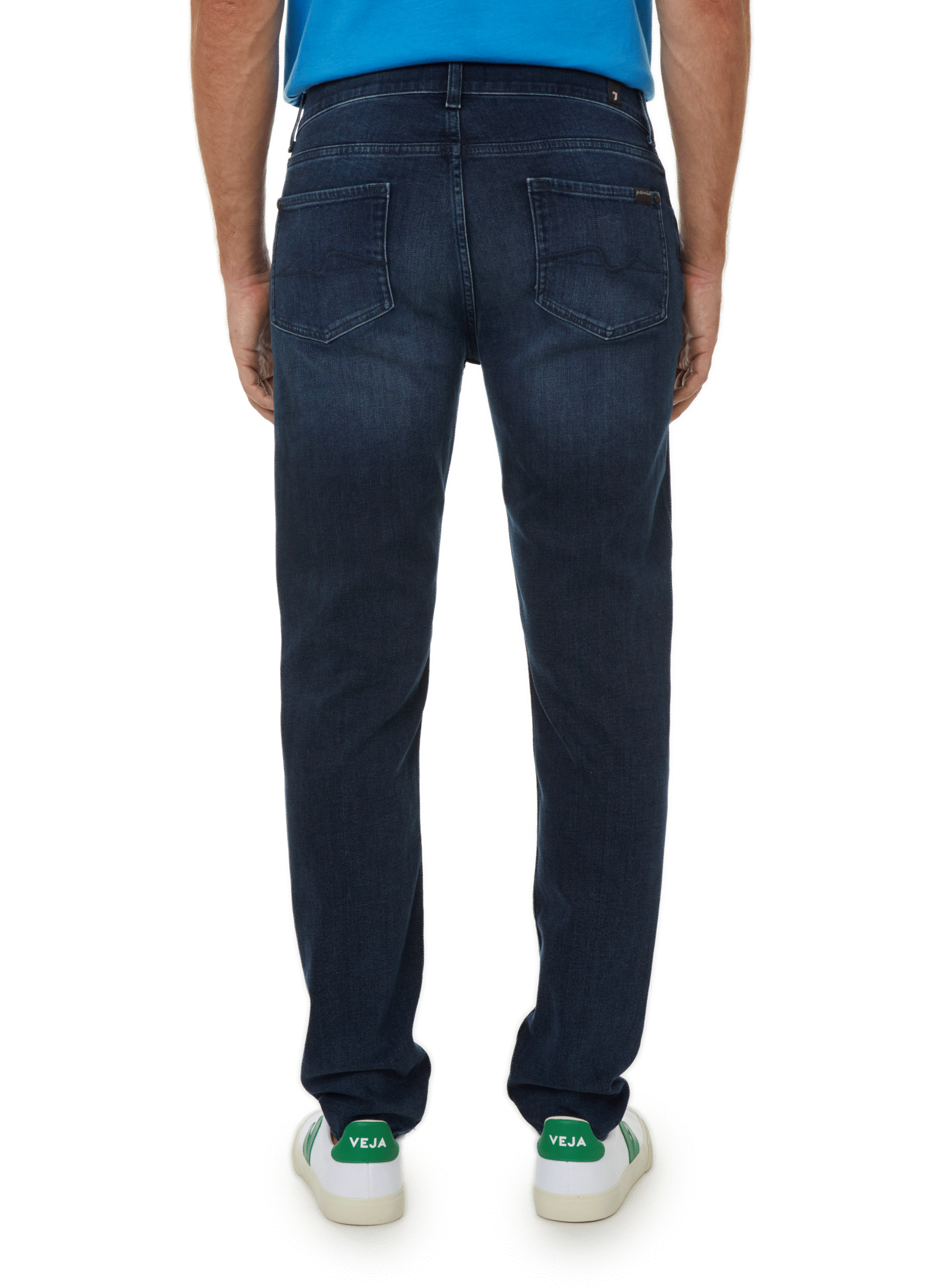 Slim-fit jeans 7 FOR ALL MANKIND Blue