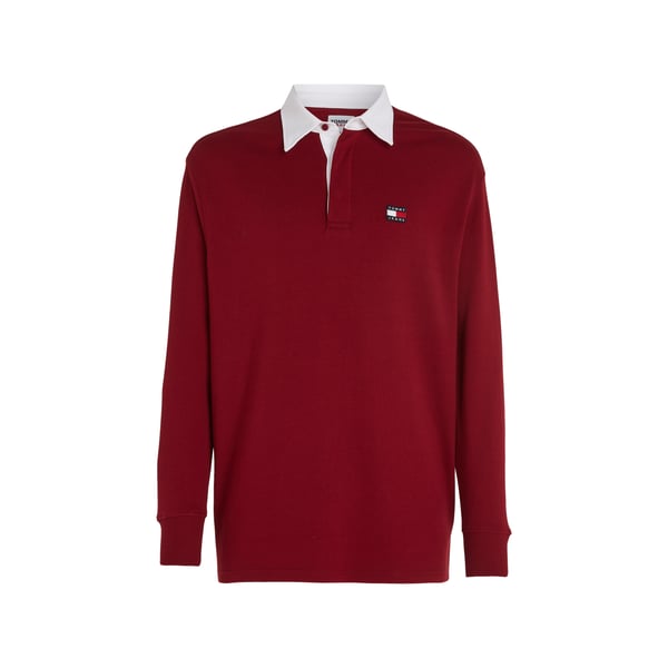 Polo à manches longues en coton