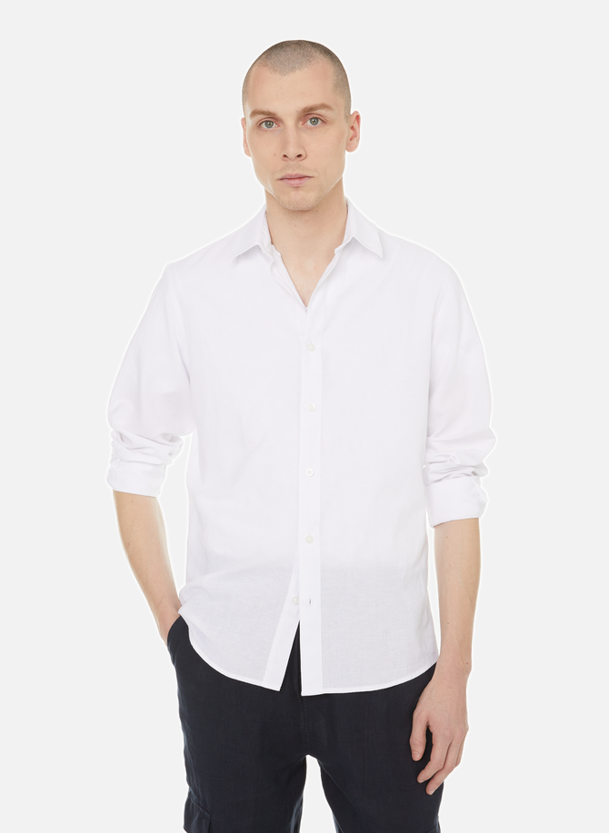 Cotton and linen shirt  SELECTED