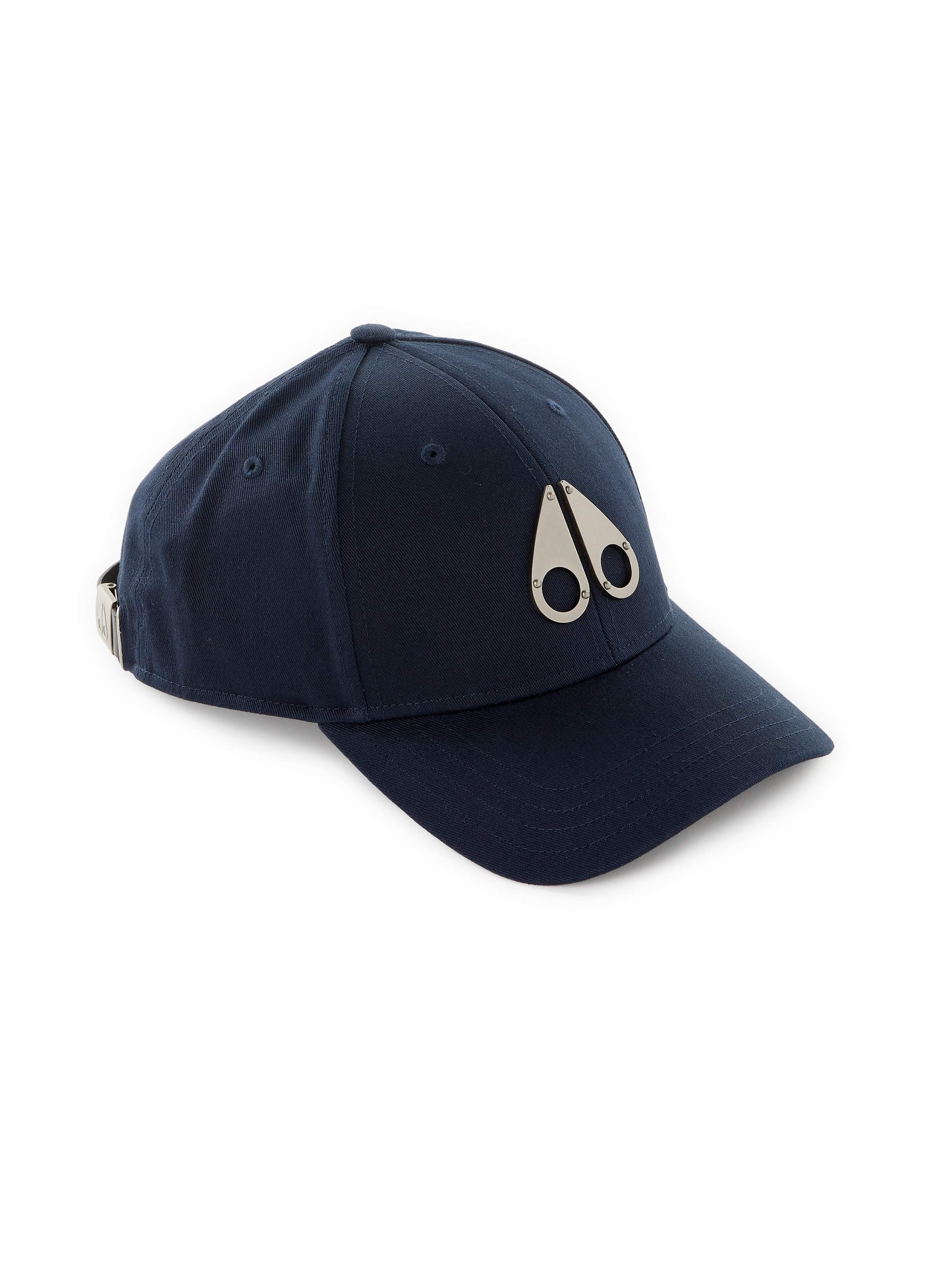Casquette à logo en coton MOOSE KNUCKLES Bleu