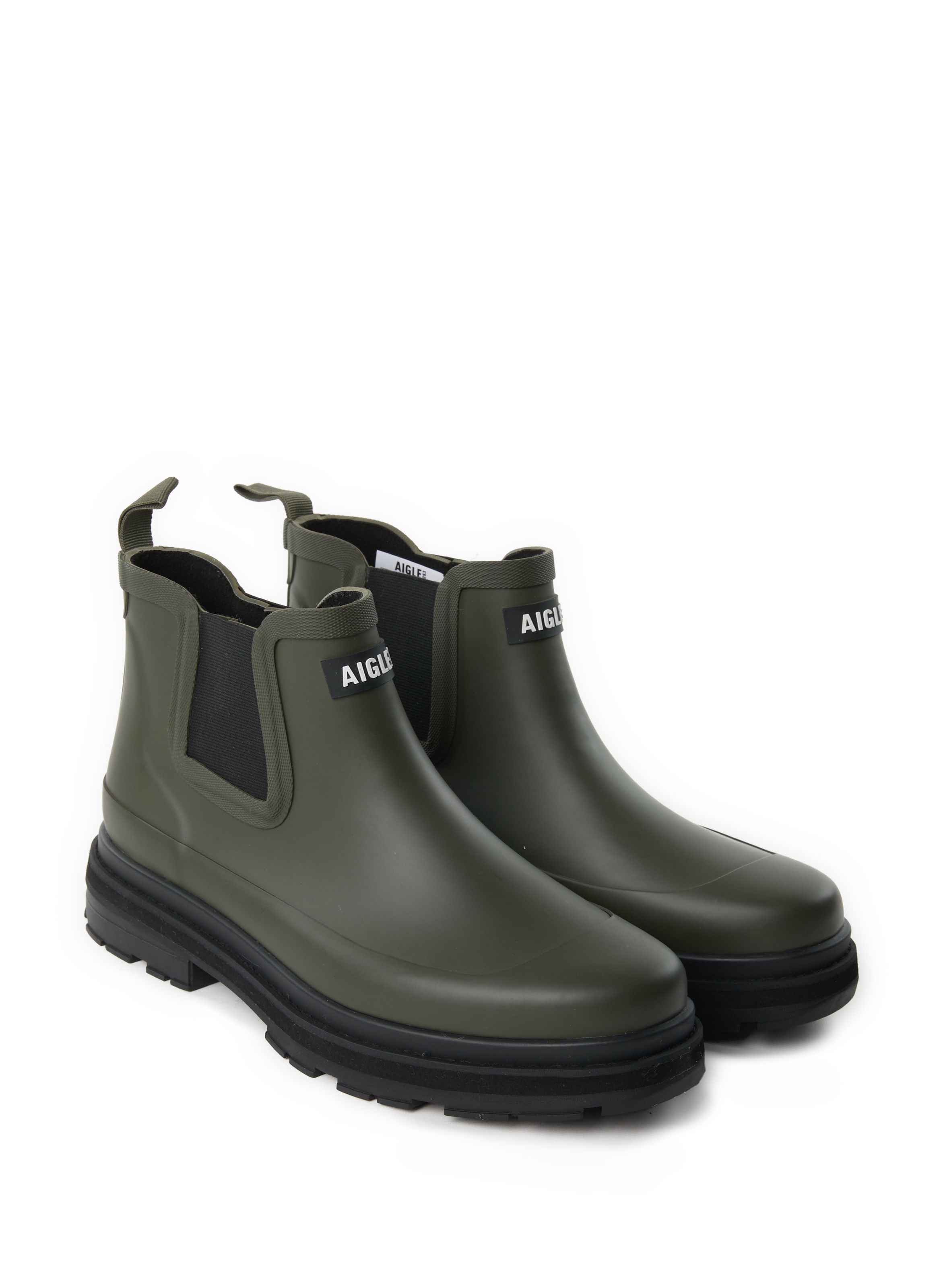 Ankle boots soft rain 2 AIGLE Khaki