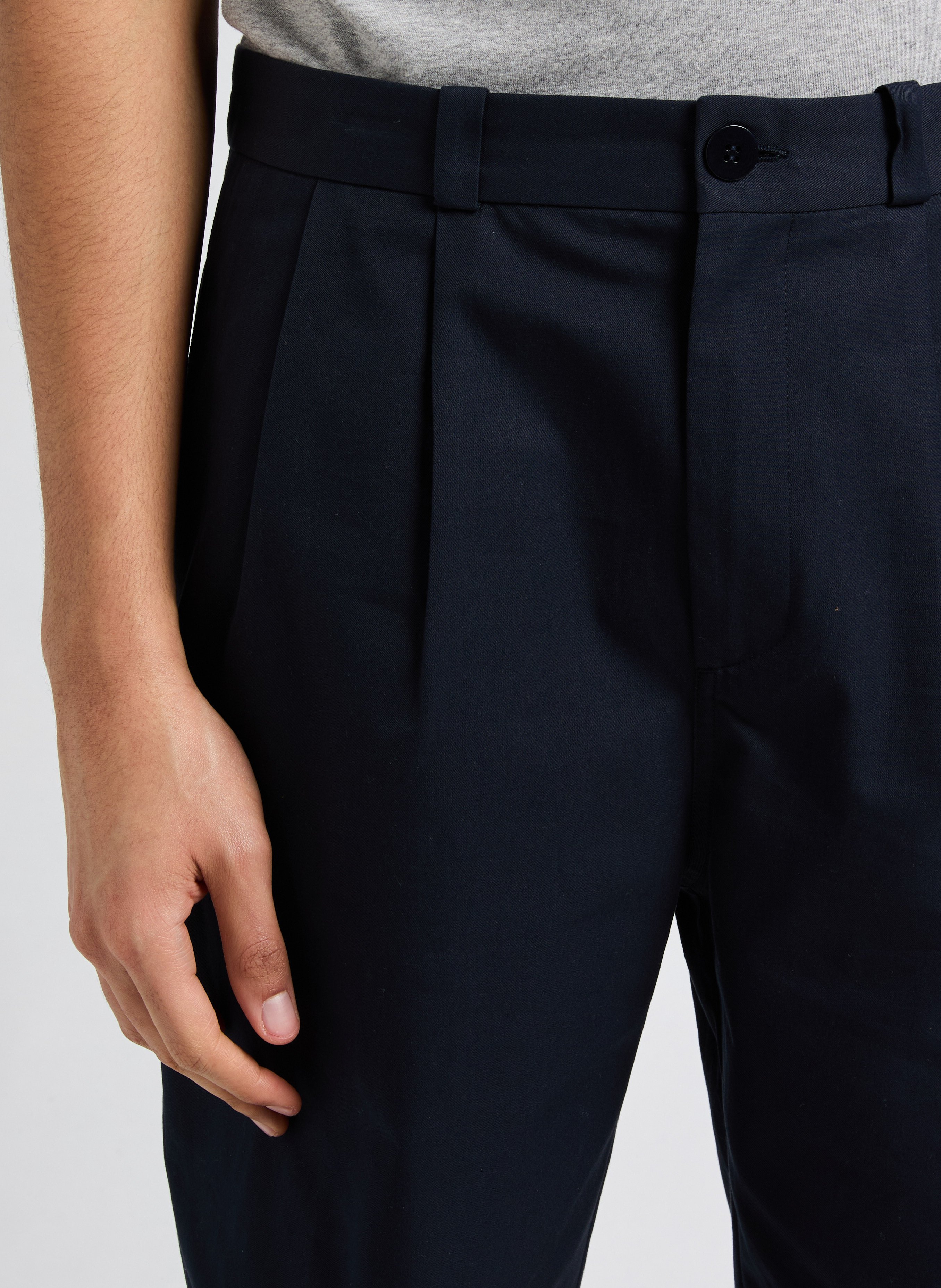 Short in cotton SAISON 1865 Blue