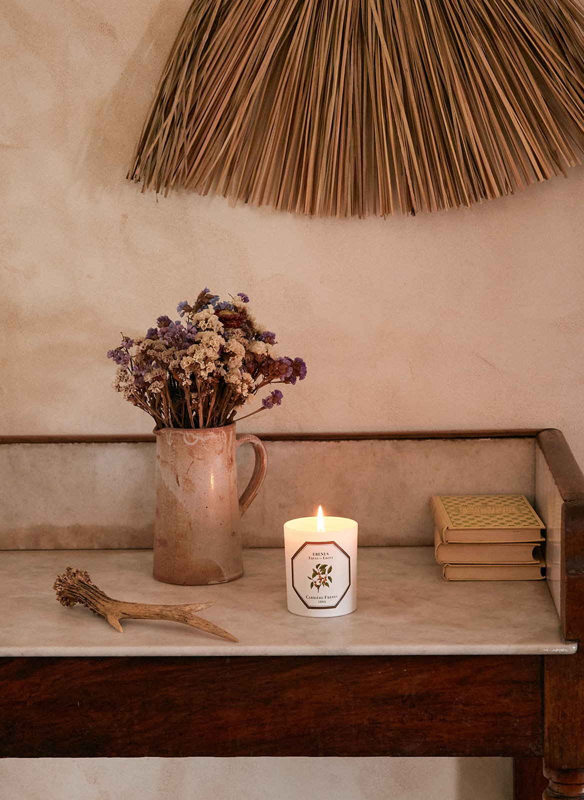 Ebony Scented Candle - Ebenus - 185 g (6.5 oz) CARRIERE FRERES No color