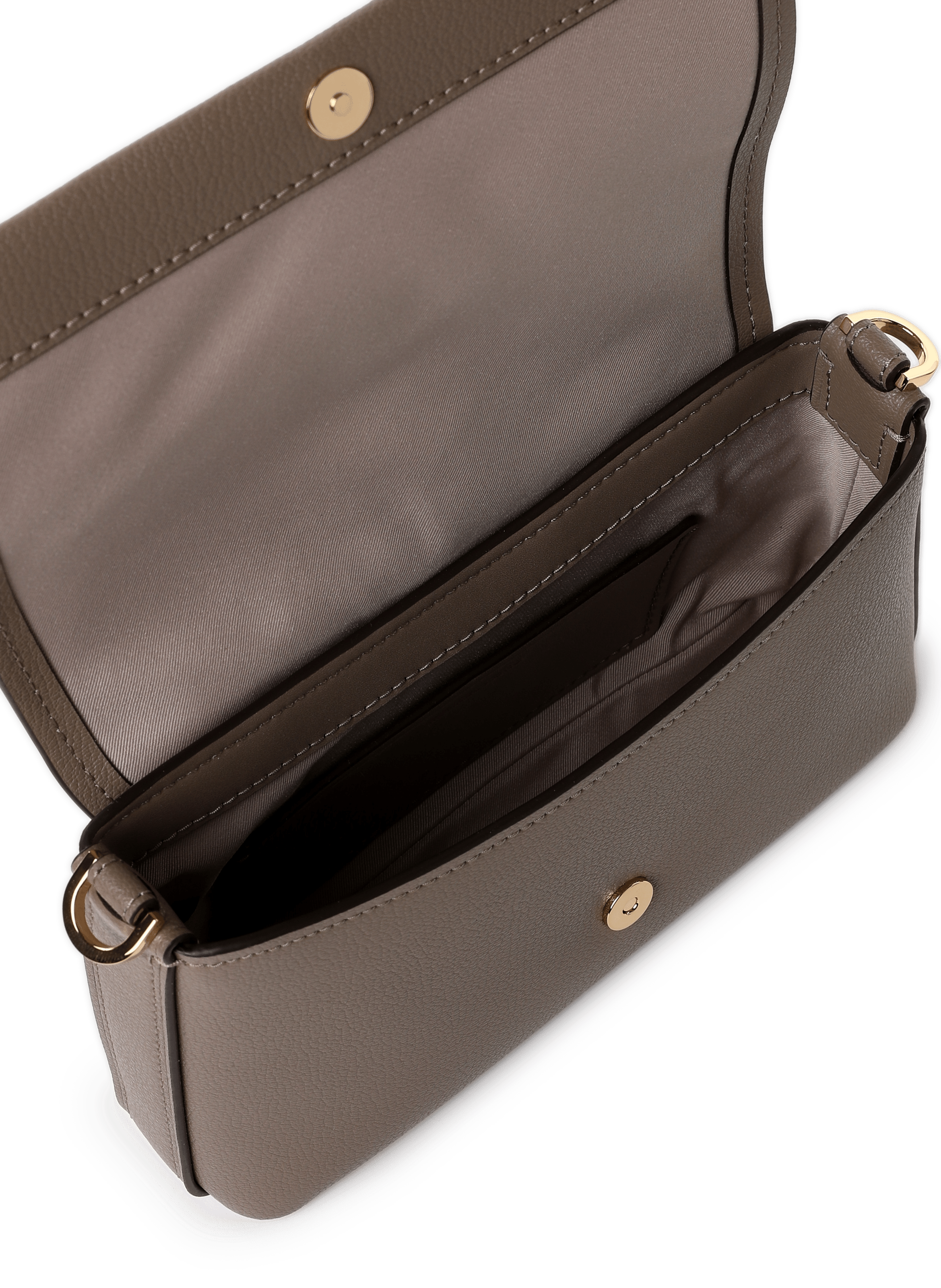 Small leather Nessa shoulder bag MICHAEL KORS Beige