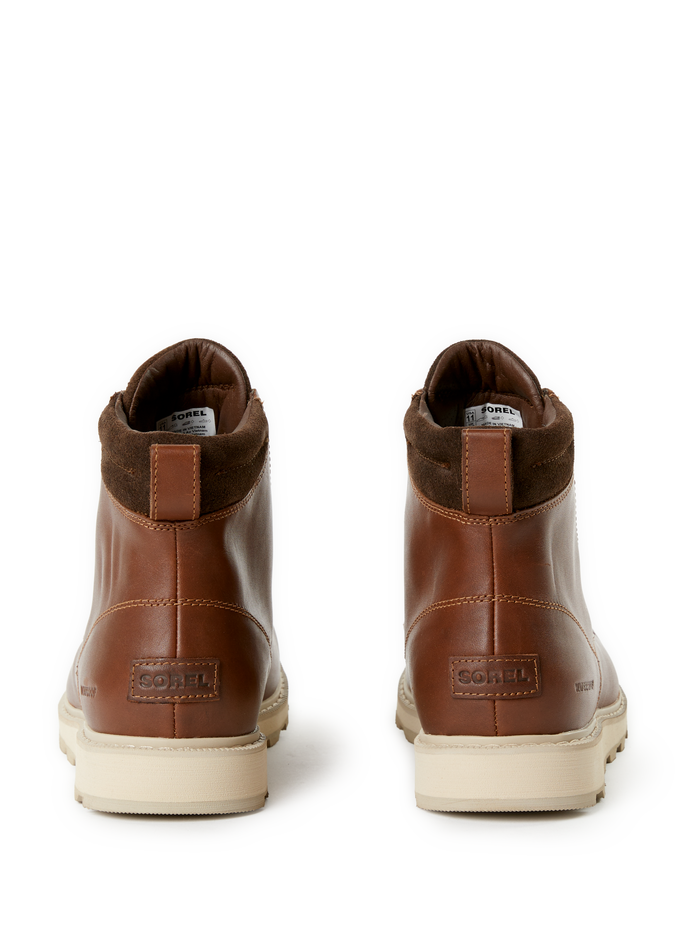 Bottines bi-matière SOREL Marron