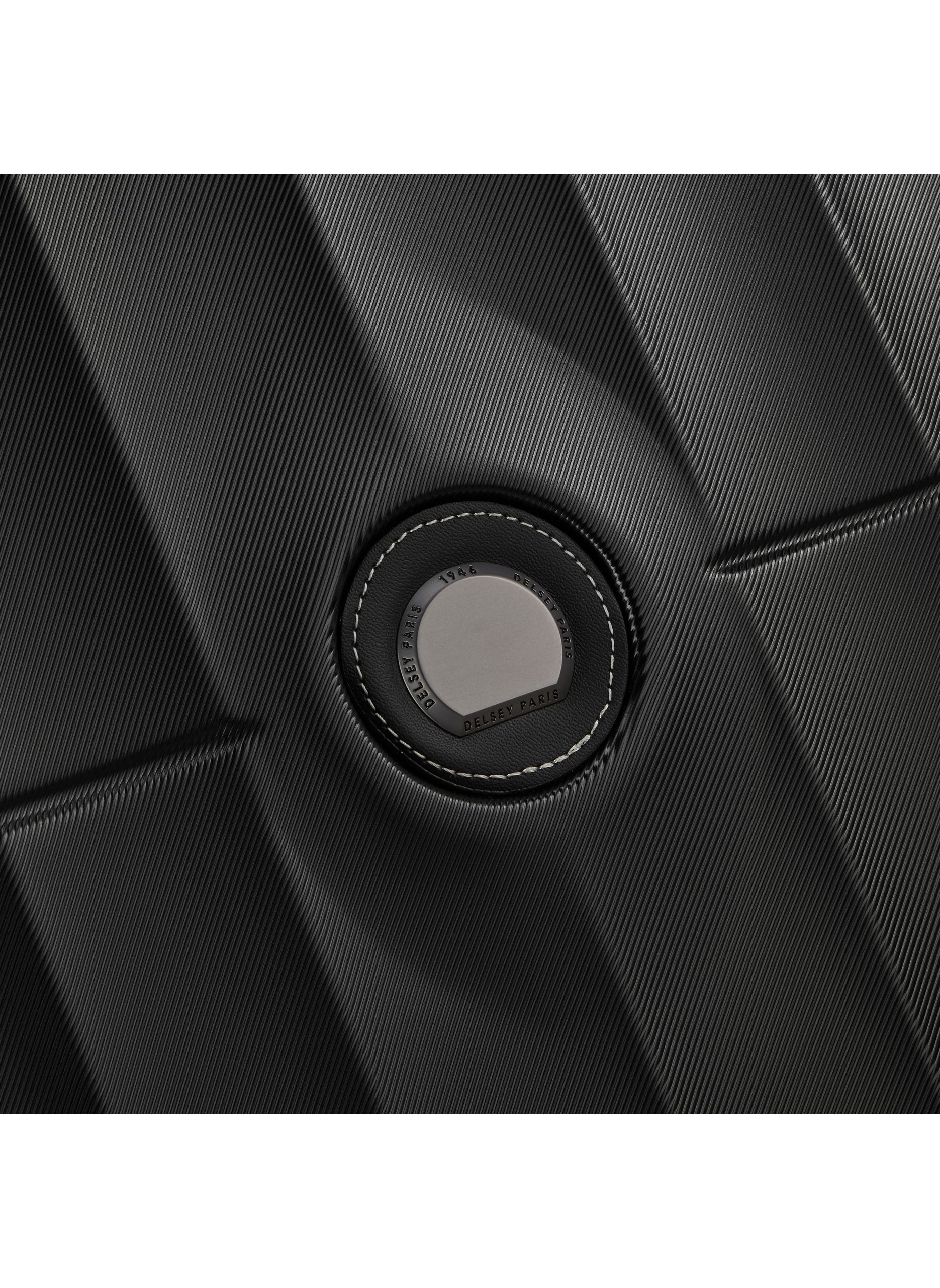 Valise cabine rigide taille s - carrousel 2 DELSEY PARIS Noir