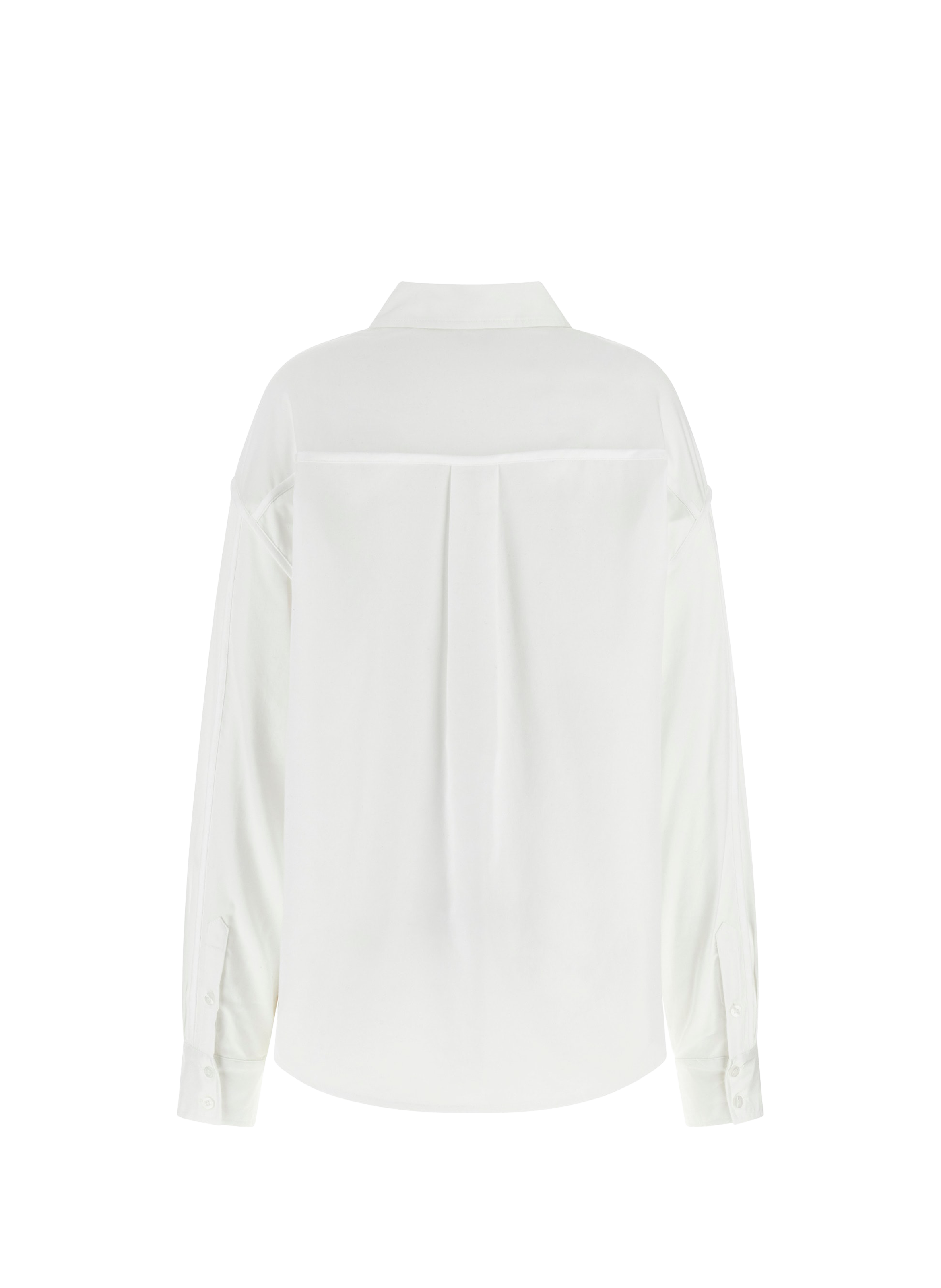 Classic cotton-blend shirt GUESS White