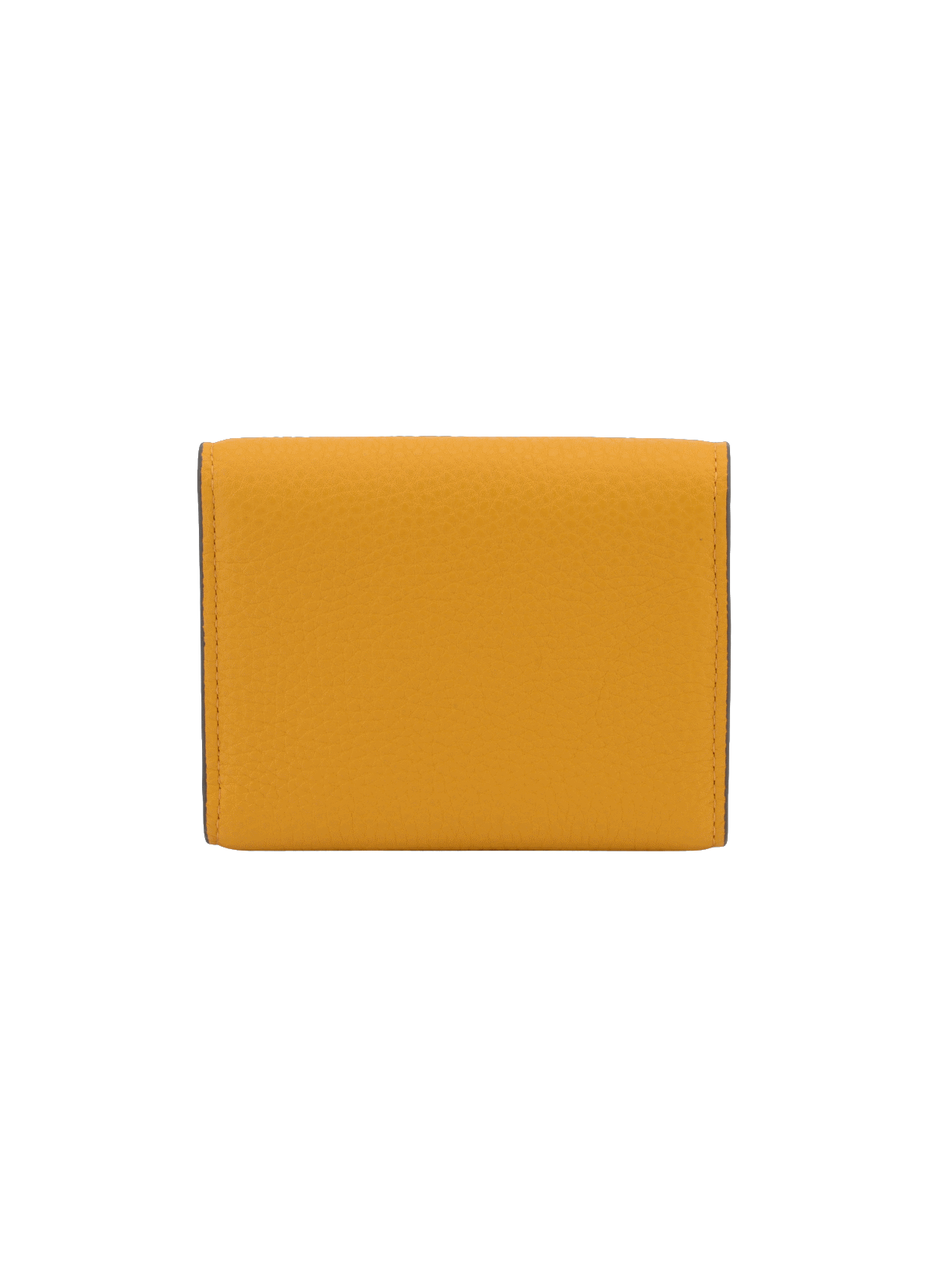 Club | porte-monnaie mm en cuir de veau POURCHET Jaune