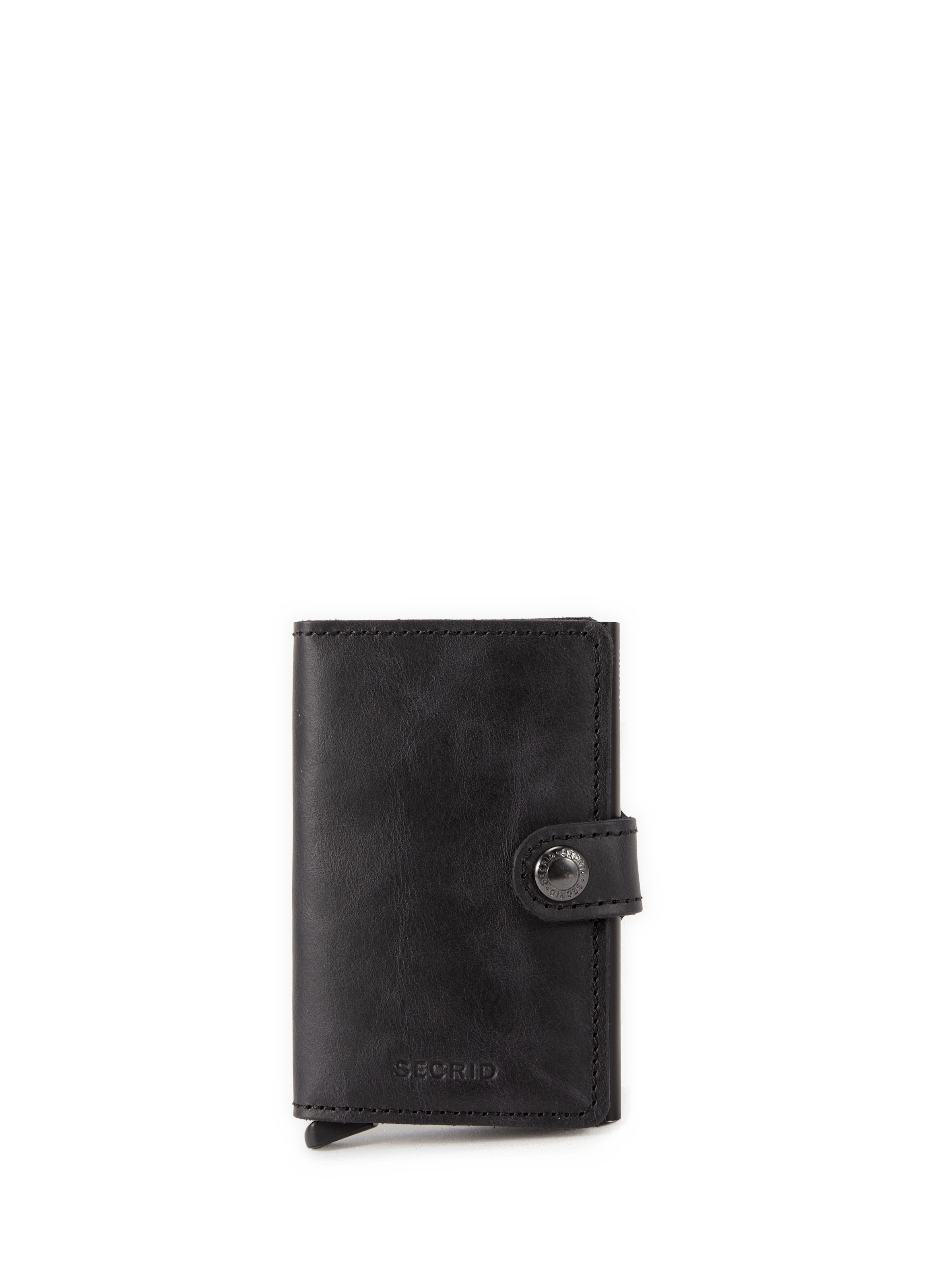 Cow leather card holder SECRID Black
