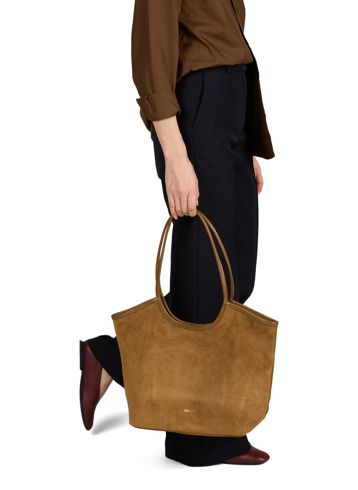 Milan tote bag NAT & NIN Brown