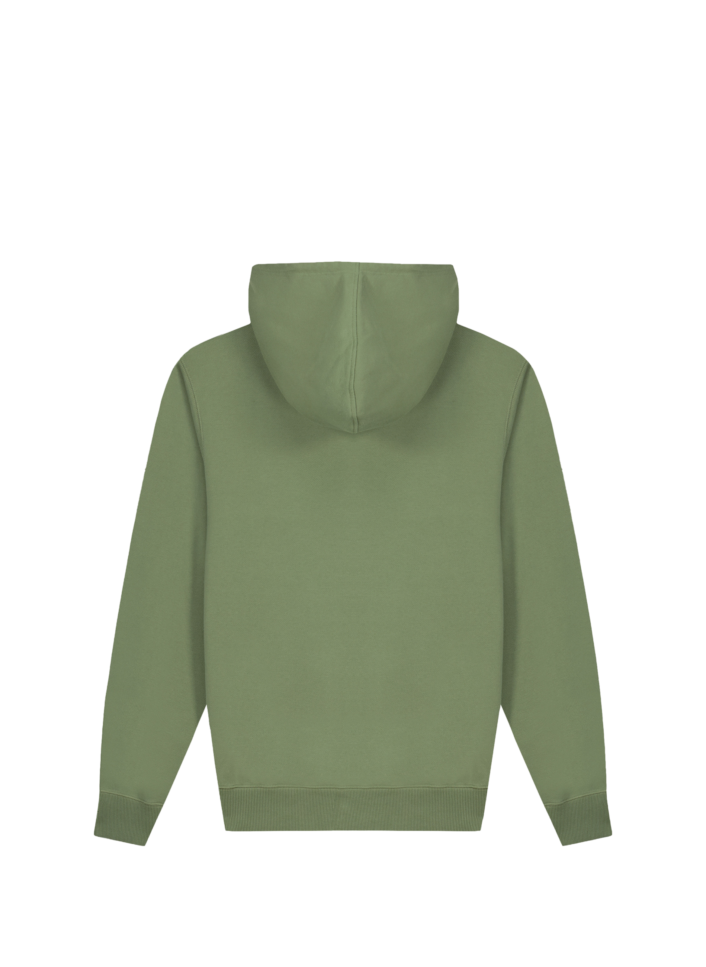 Crozatier hoodie with heart patch MAISON LABICHE Green