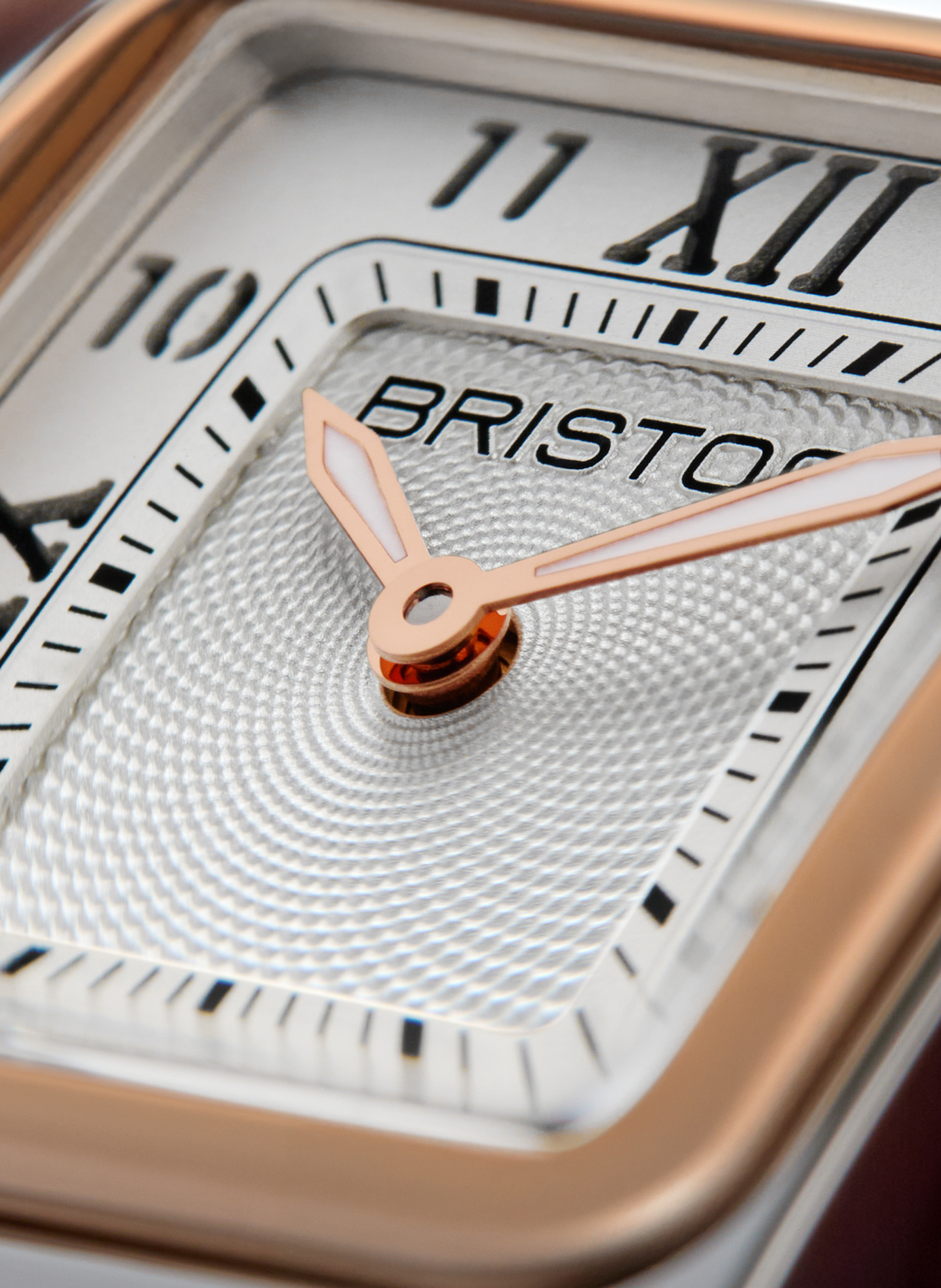 Montre quartz Streamliner Kennedy en nylon BRISTON Blanc