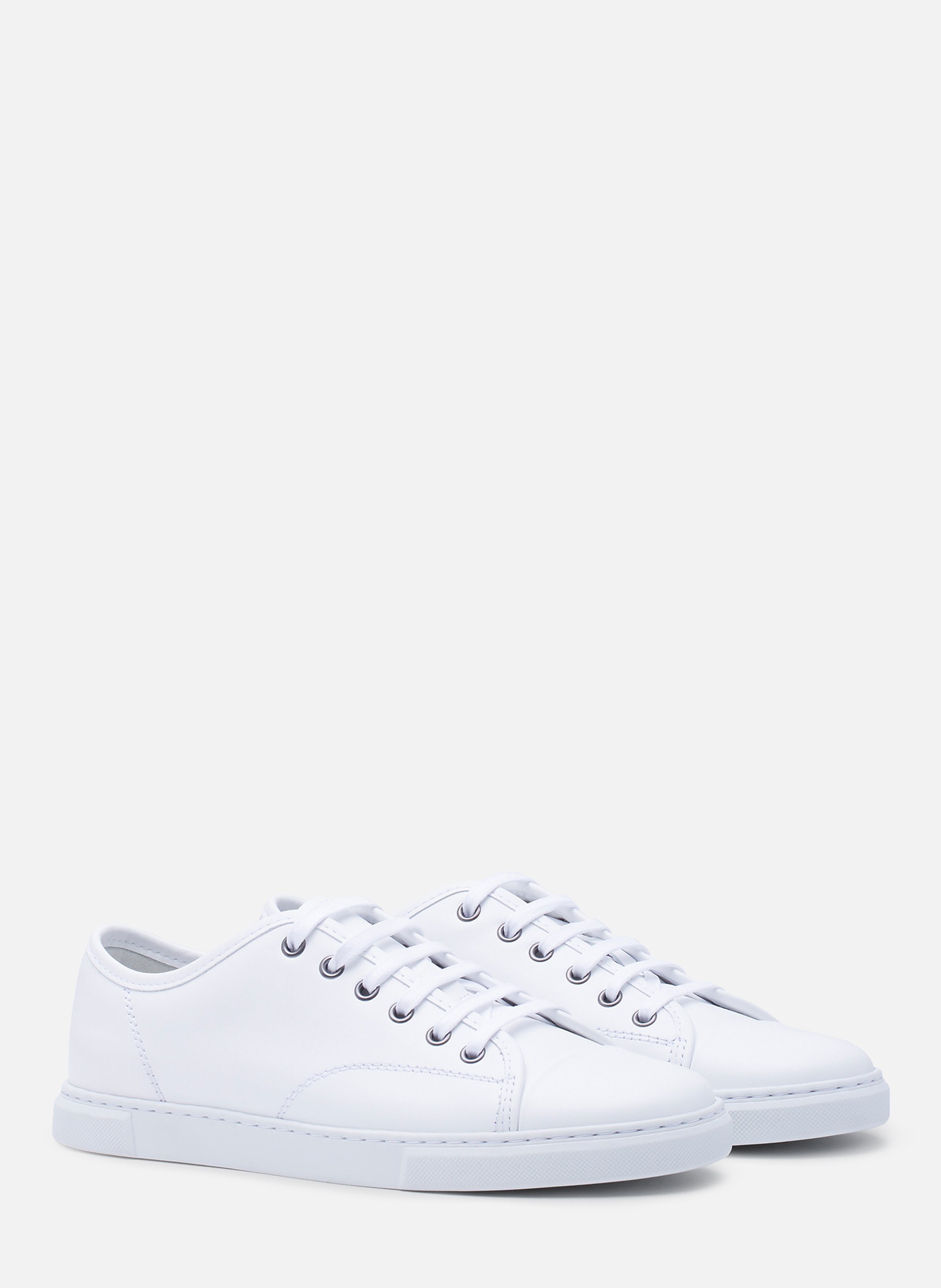 Sneakers dbb1 en cuir LANVIN Blanc