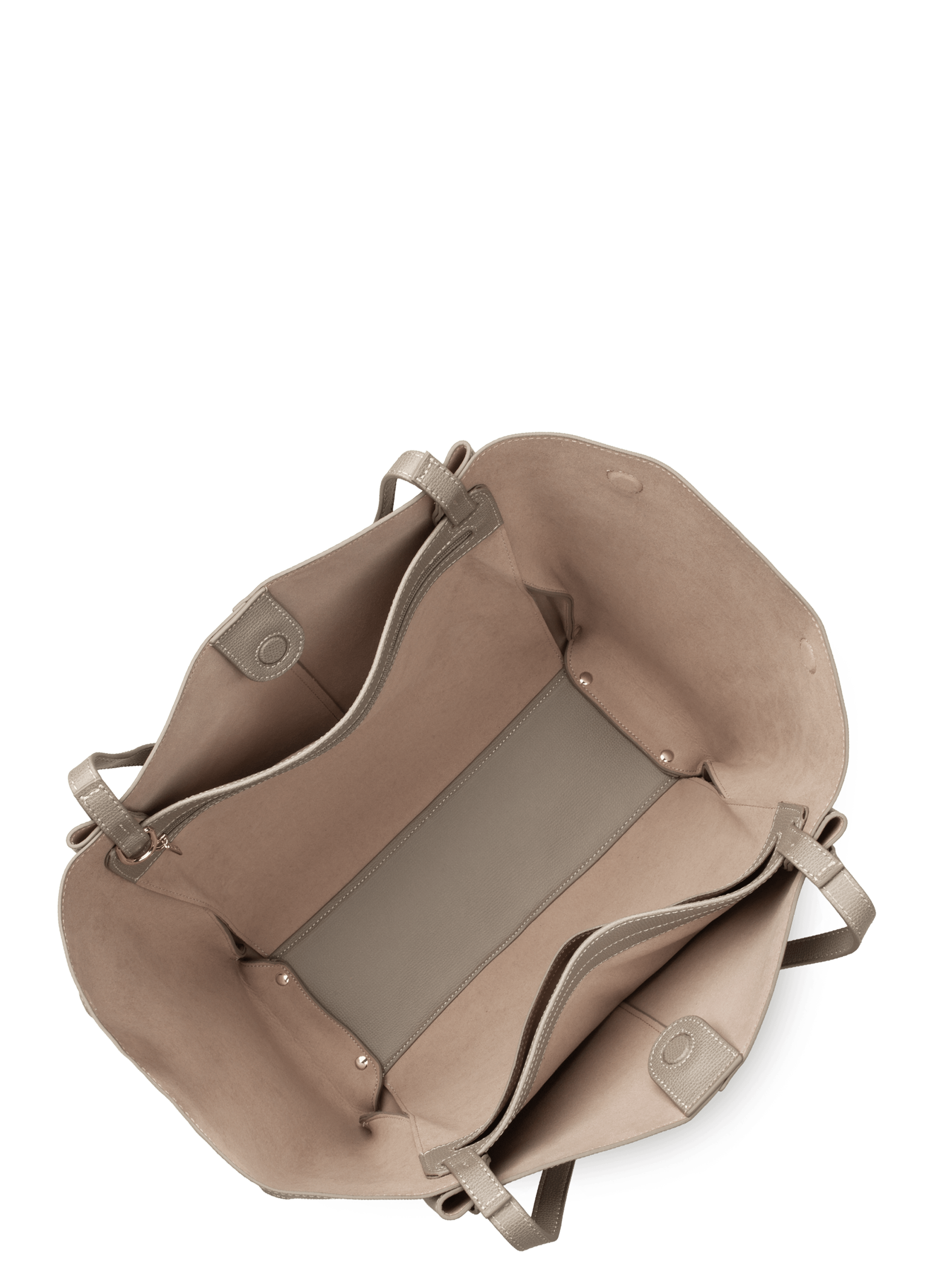 Très grand sac cabas épaule - sierra haus LANCASTER Gris