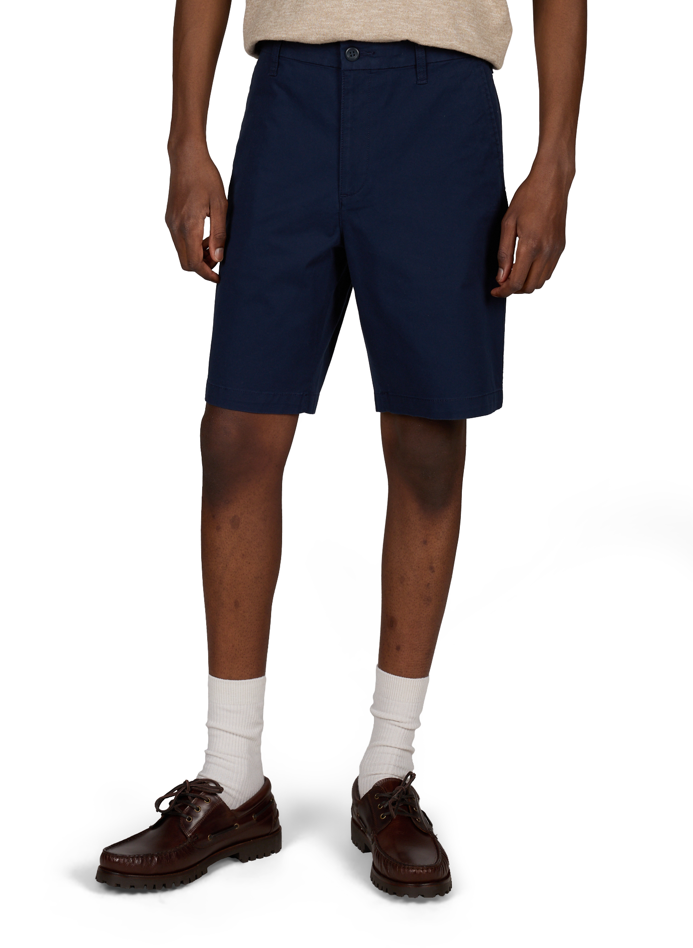 Ultimate straight cotton blend shorts DOCKERS Blue