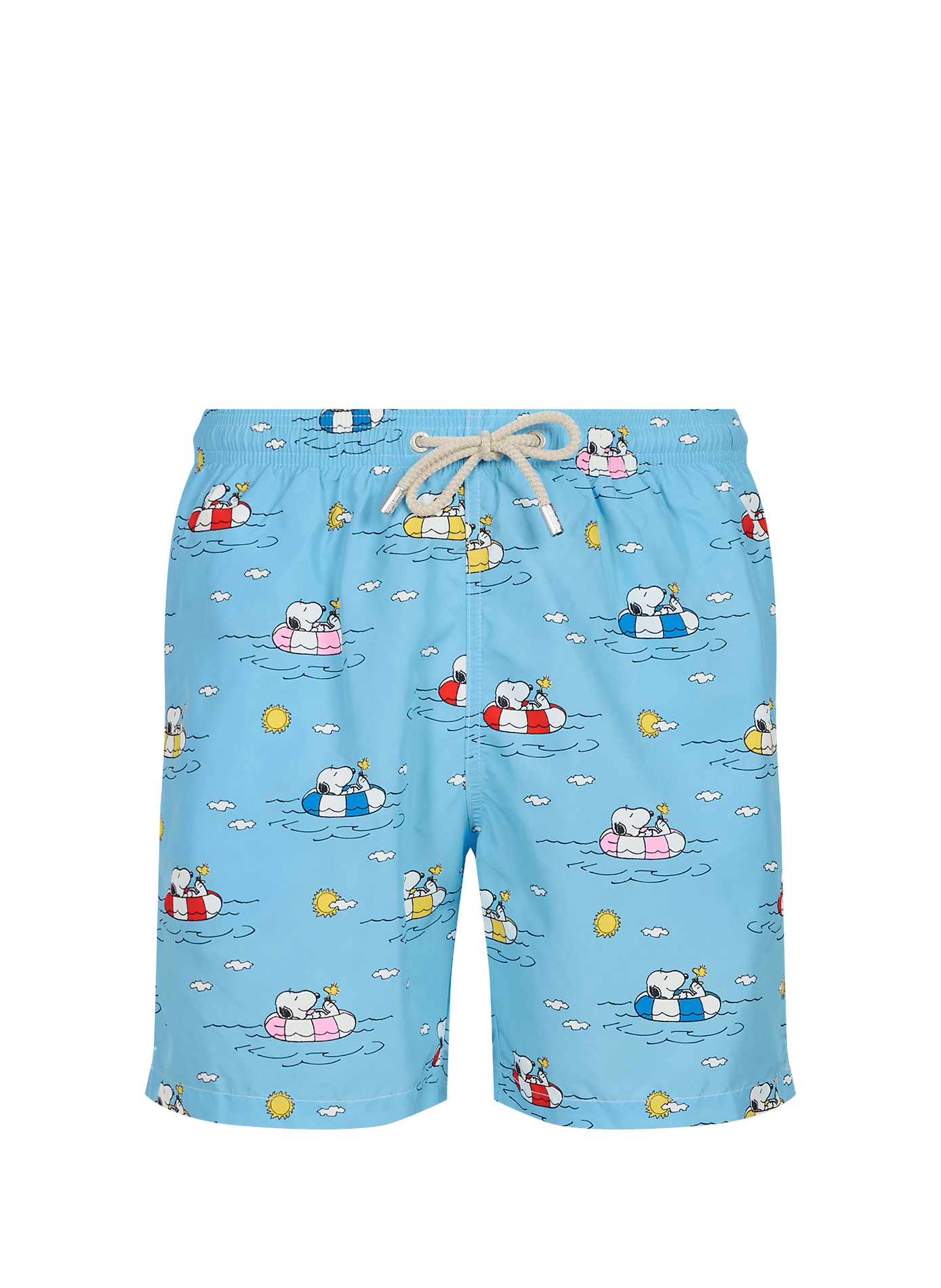 Short de baño estampado Lighting MC2 SAINT BARTH Azul