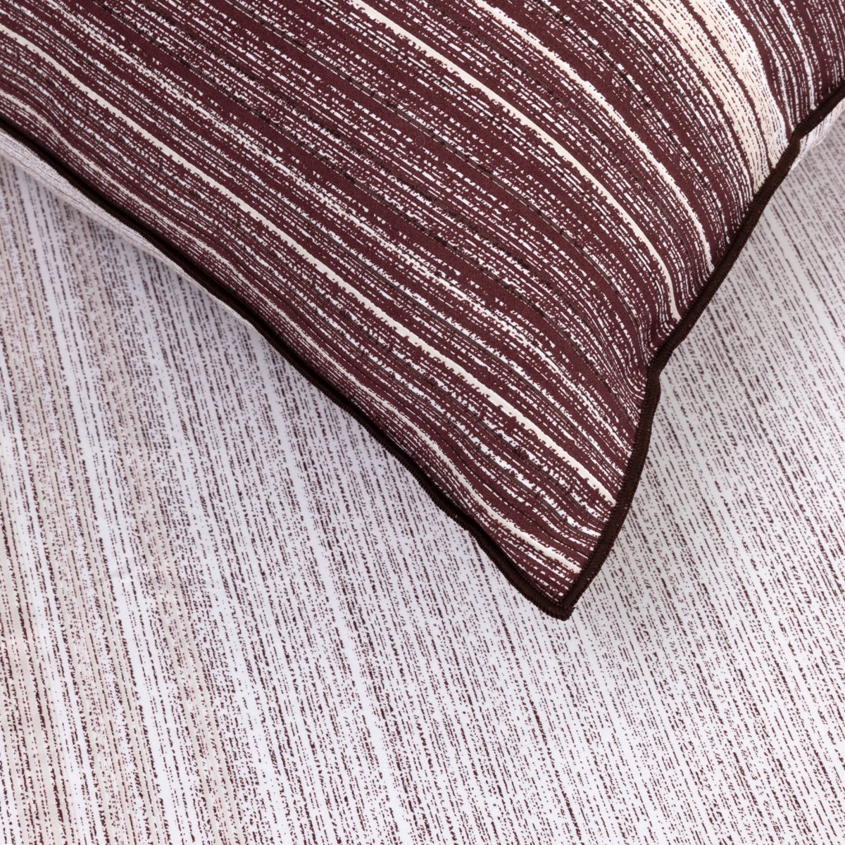 Taie d'oreiller en satin de coton, terra roxa BOSS HOME Multicolore