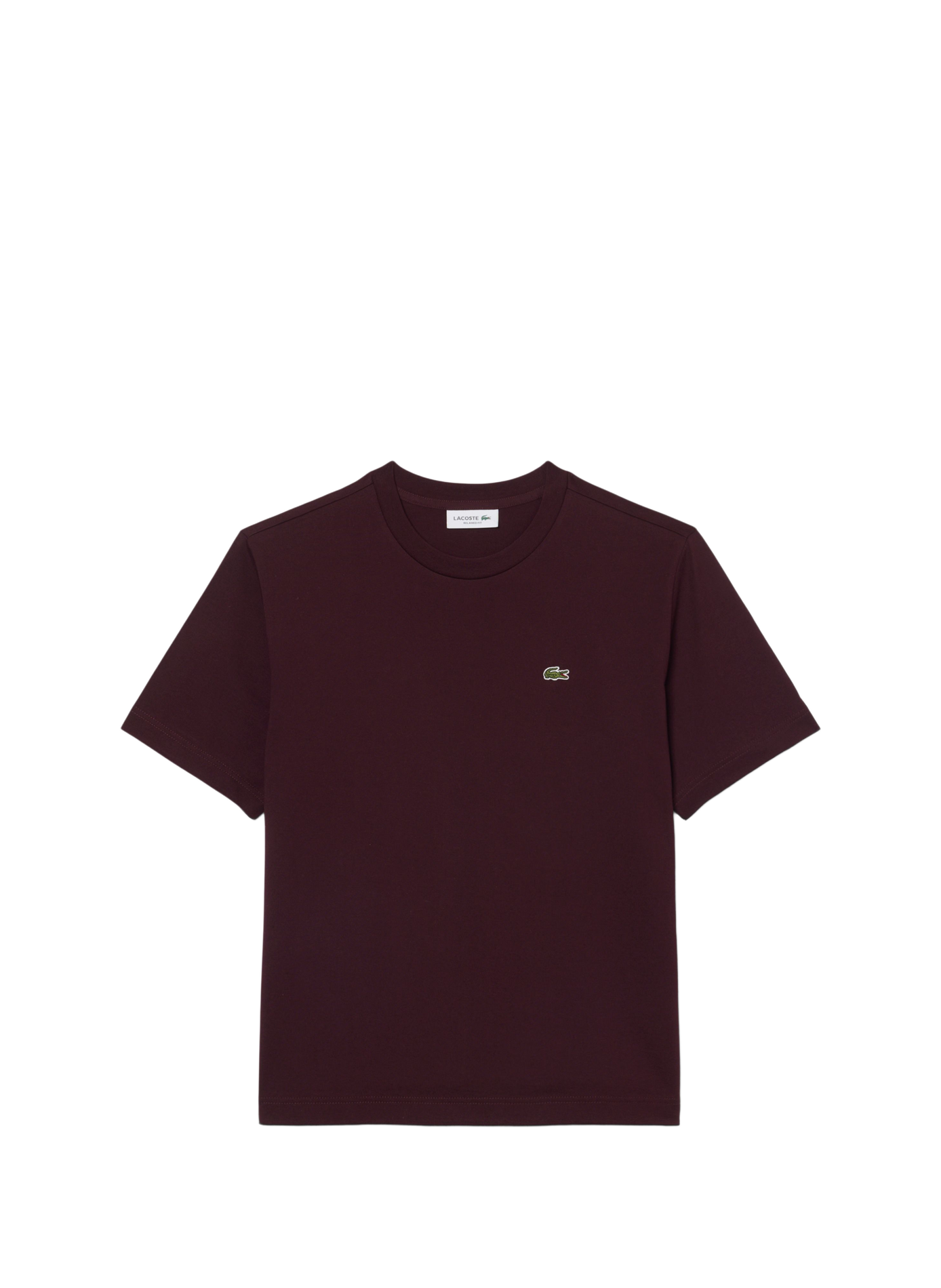 T-shirt en coton LACOSTE Violet