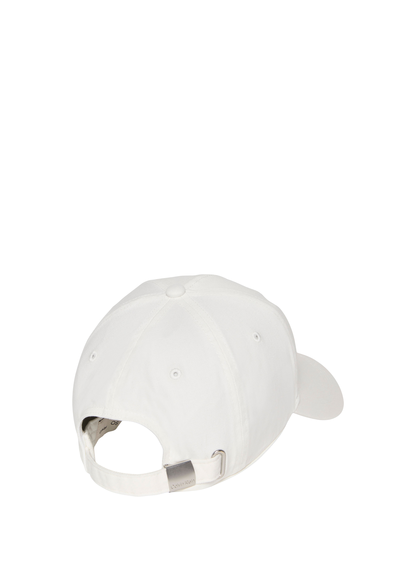 Embroidered logo cotton Cap CALVIN KLEIN White