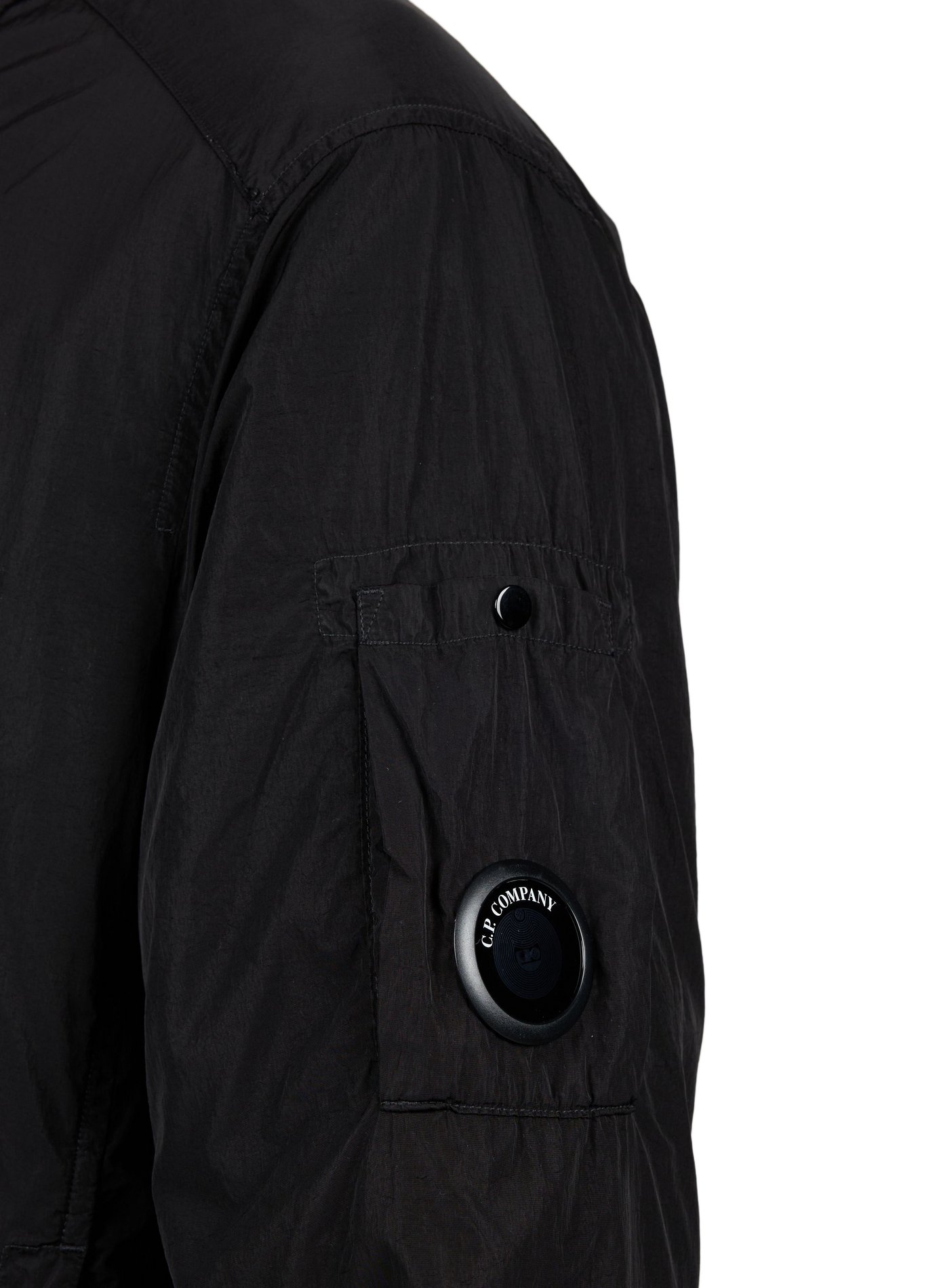 Jacket with classic collar CP COMPANY Black