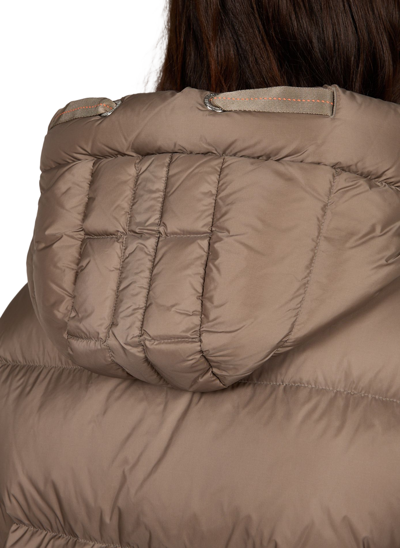 Doudoune oversize Tilly à capuche PARAJUMPERS Marron