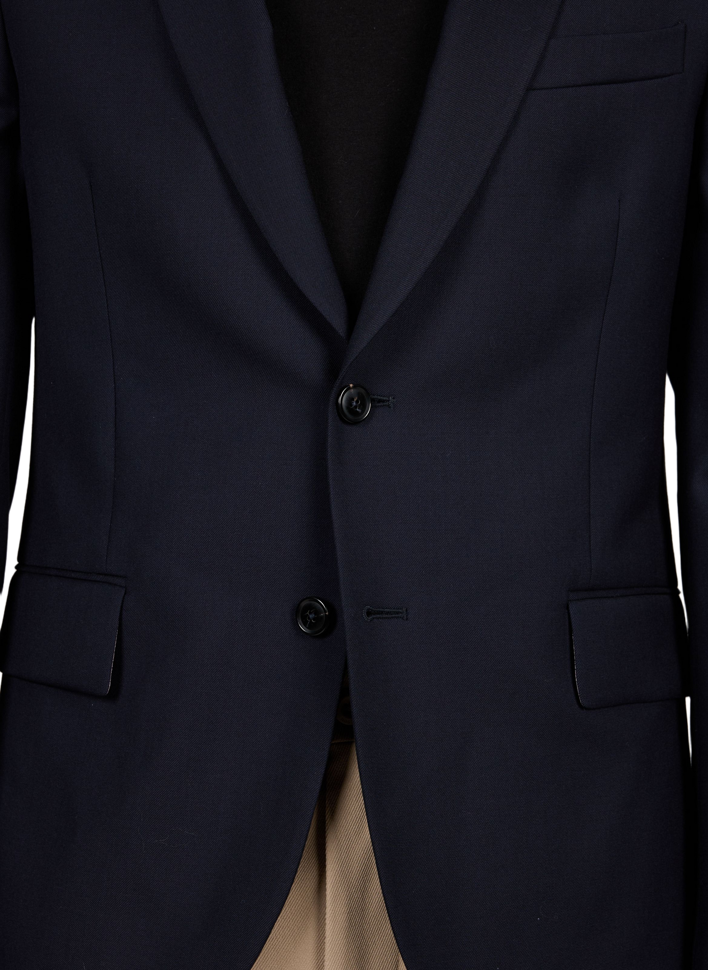 Straight wool blazer PAUL SMITH Blue