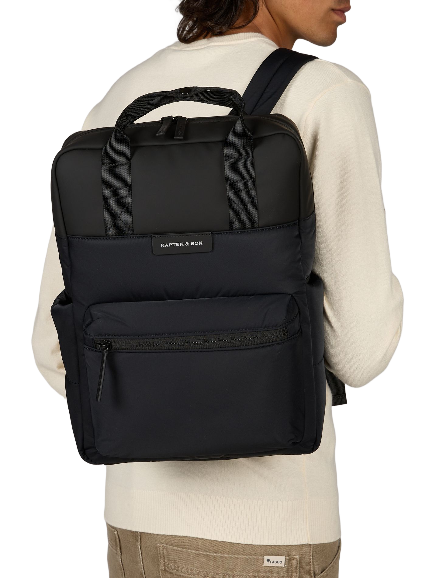 Rucksack Bergen Cloud KAPTEN & SON Schwarz