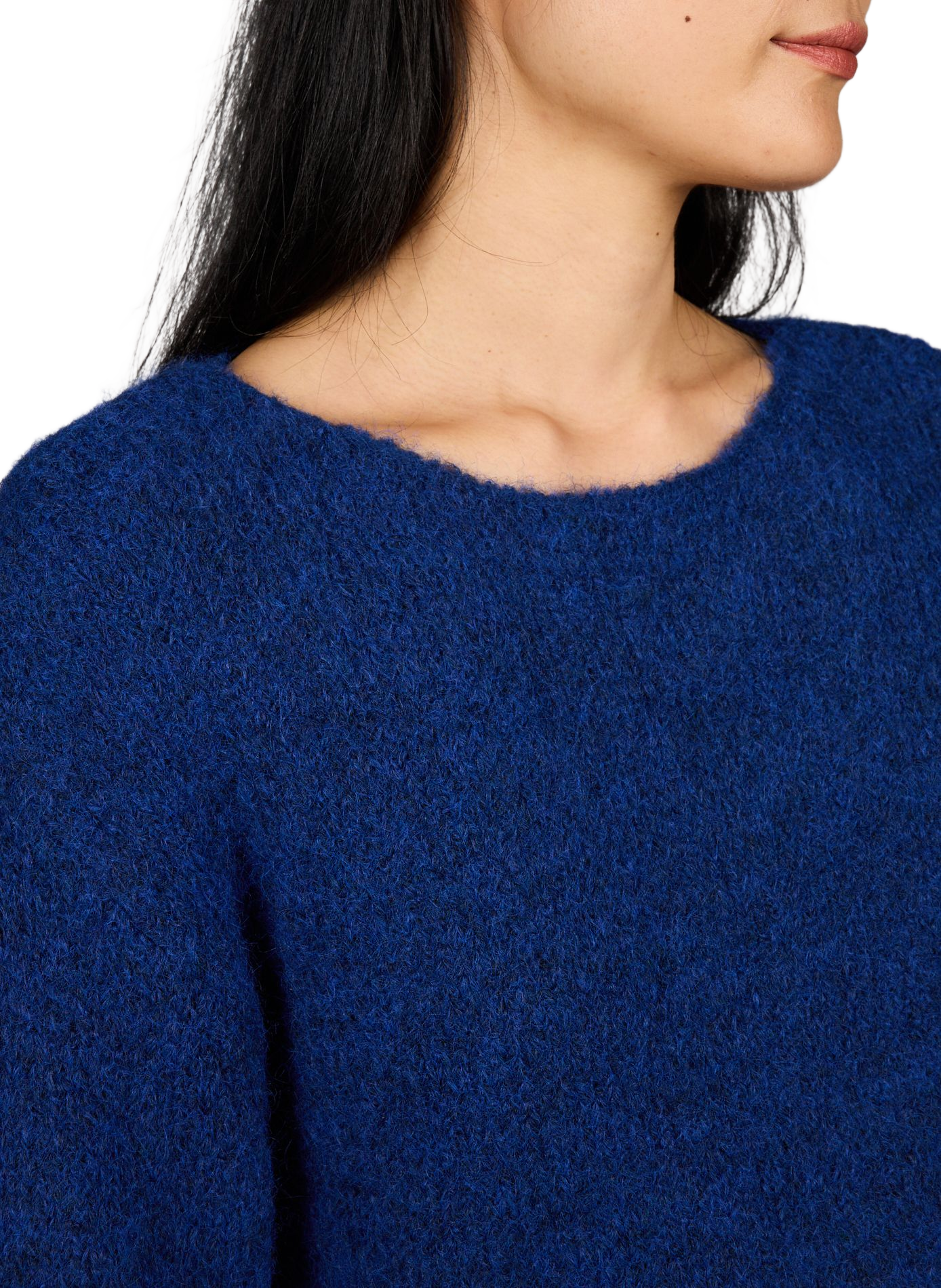 Rundhalsausschnitt-Pullover VILA Blau