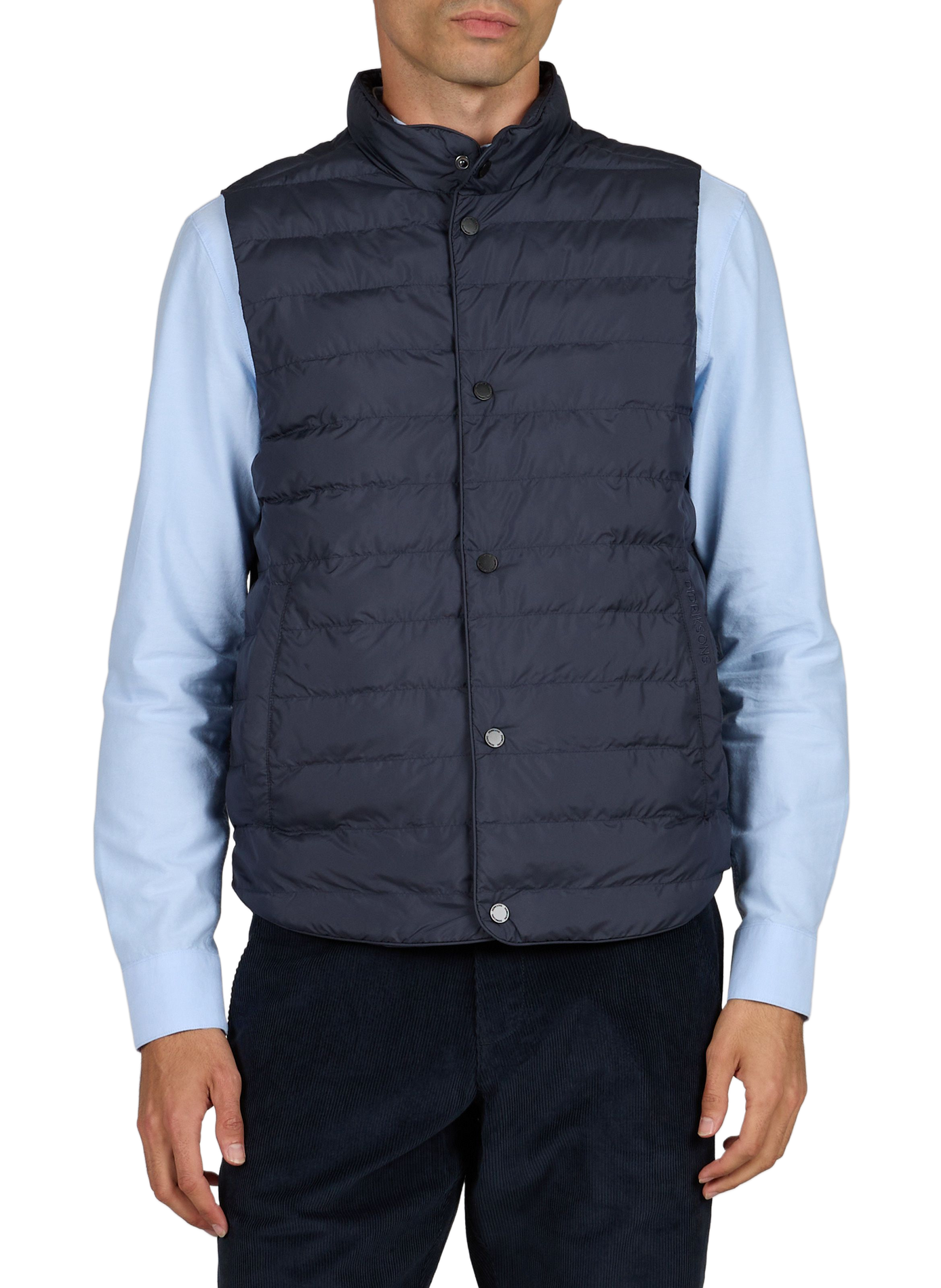 Parka droite à capuche unie DIDRIKSONS Bleu