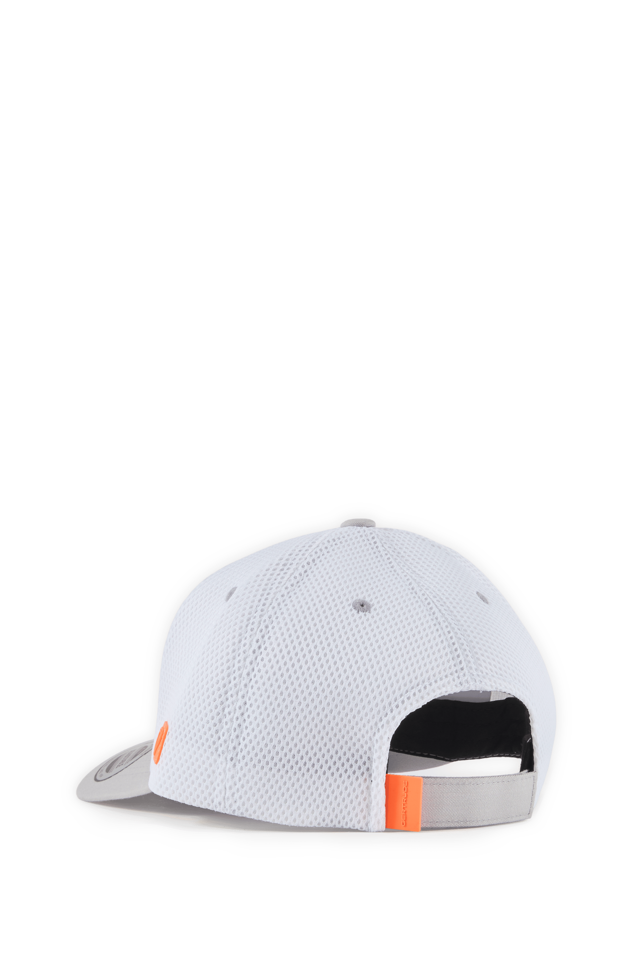 Benja-Kappe mit gesticktem Logo GERTRUDE Grau