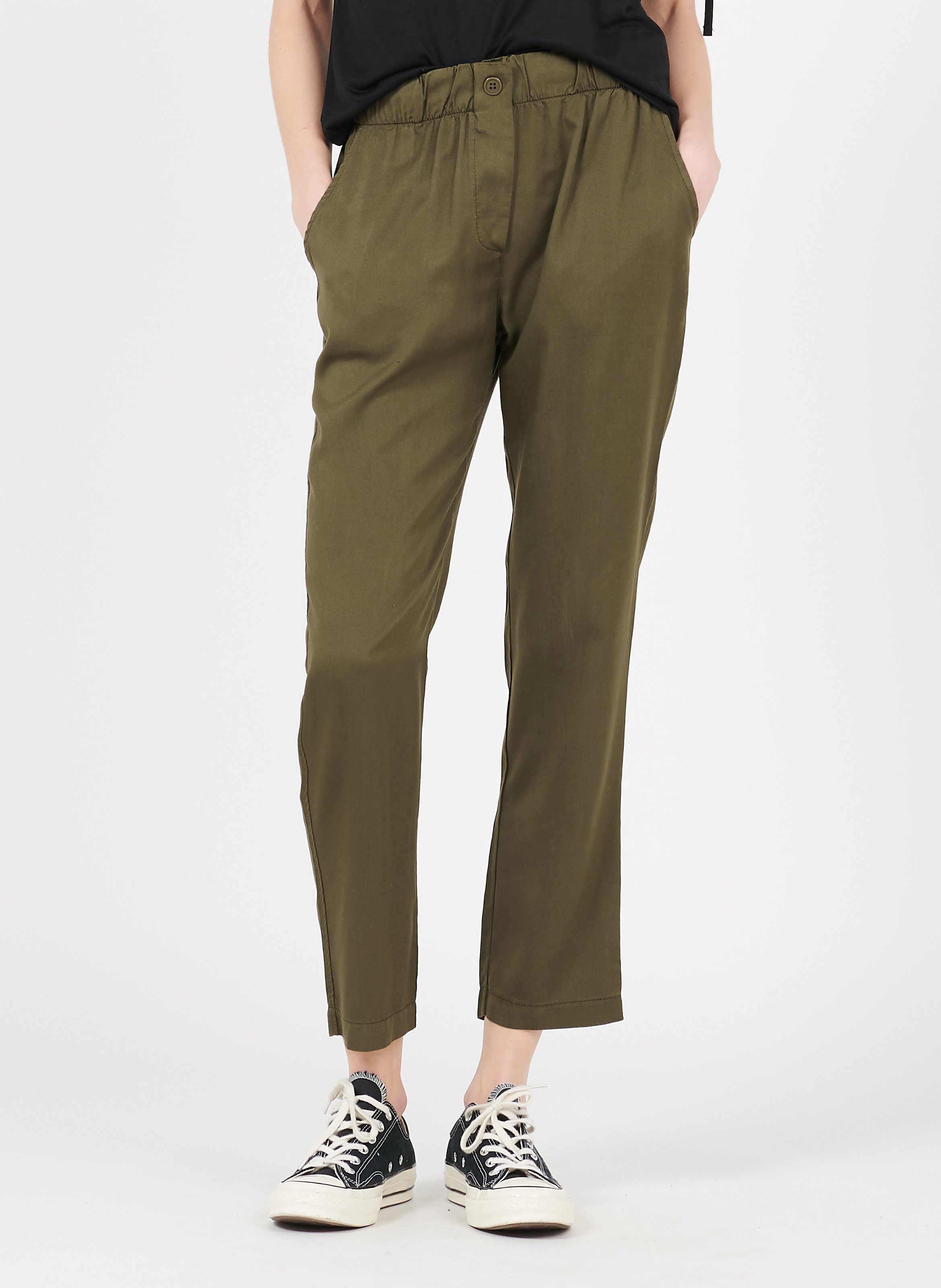 Rechte 7/8-broek LA FEE MARABOUTEE Groen