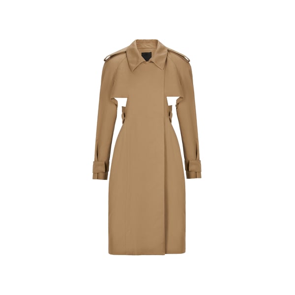 Trench à découpes graphiques