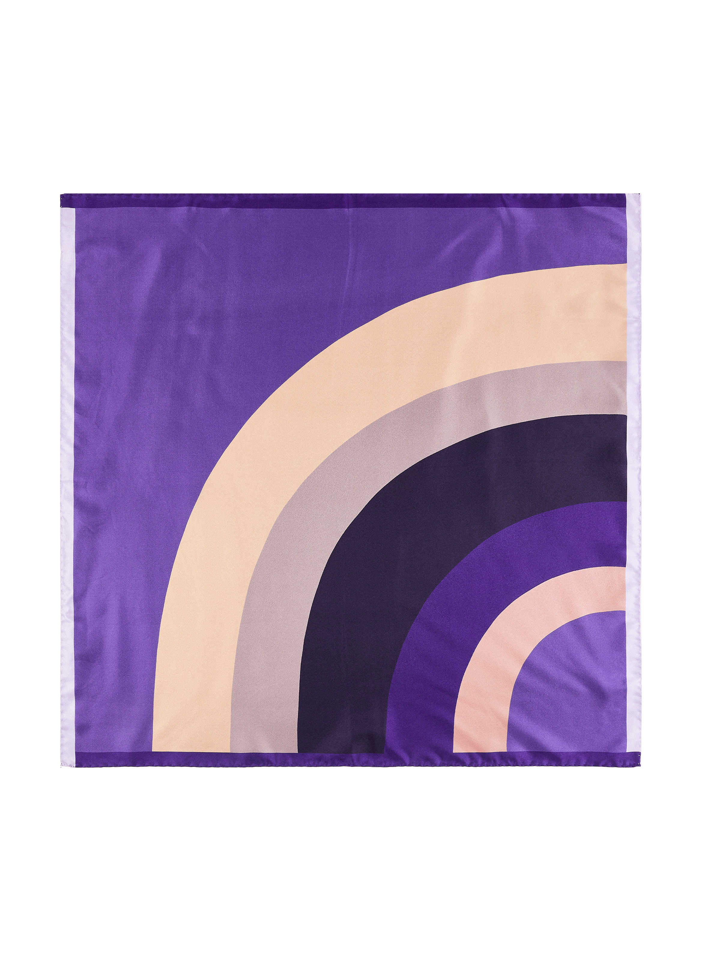 Foulard � imprim� en soie  SAISON 1865