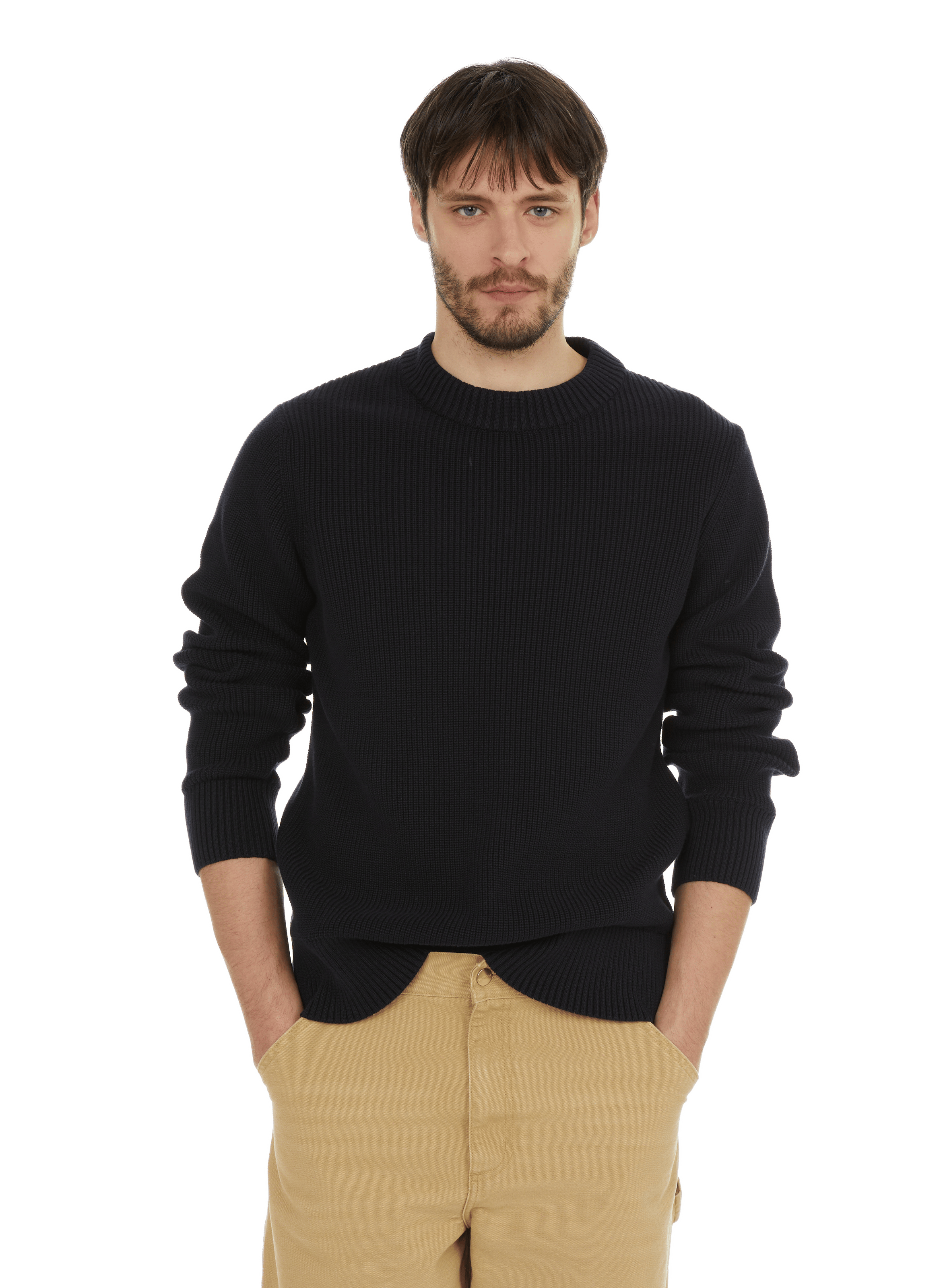 Pull Homme Grand Modèle, Marque Pegasus, En Coton à Motif Câbles - Couleur Champignon/beige Neutre - Taille L - Neuf Sans étiquette