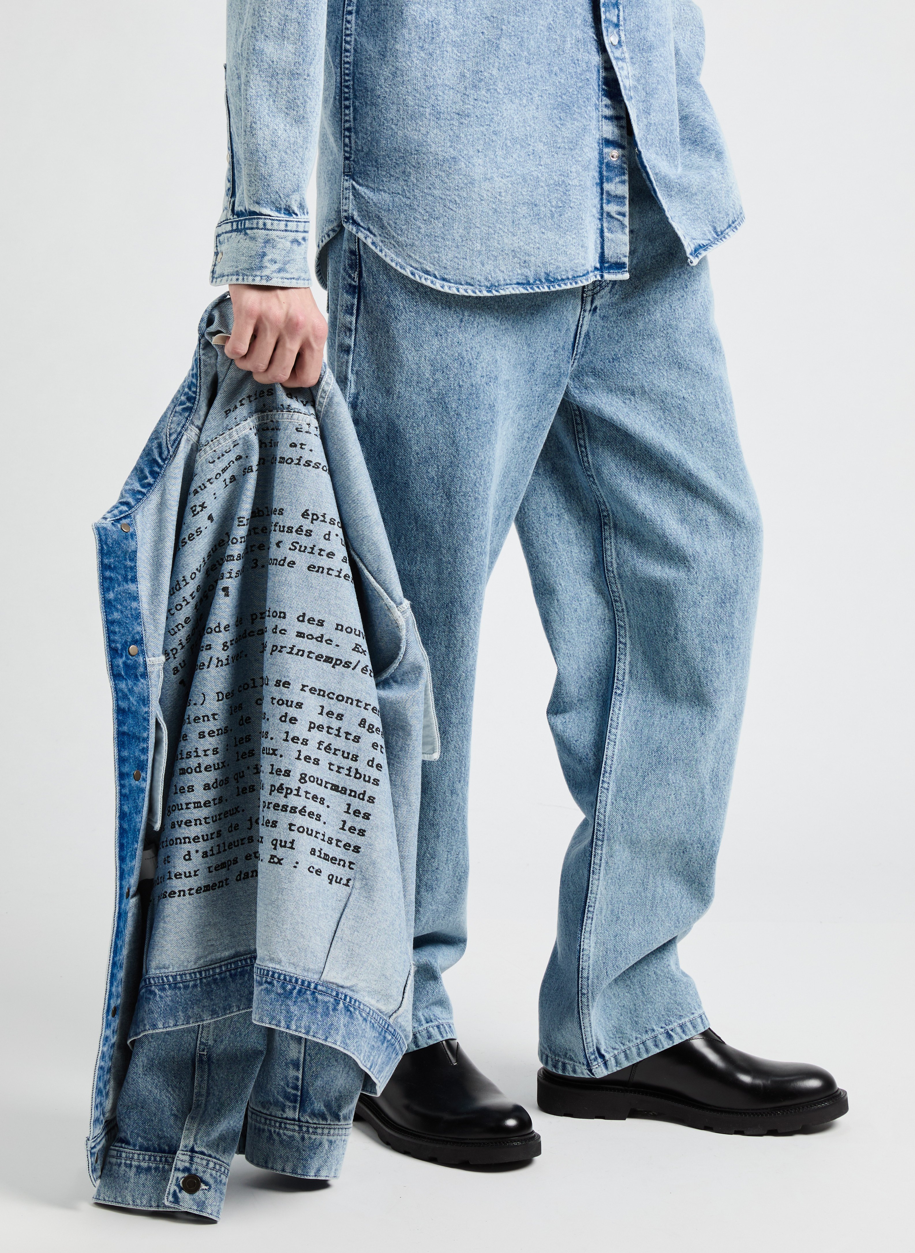 Ankle boots with silver tips SAISON 1865 Black