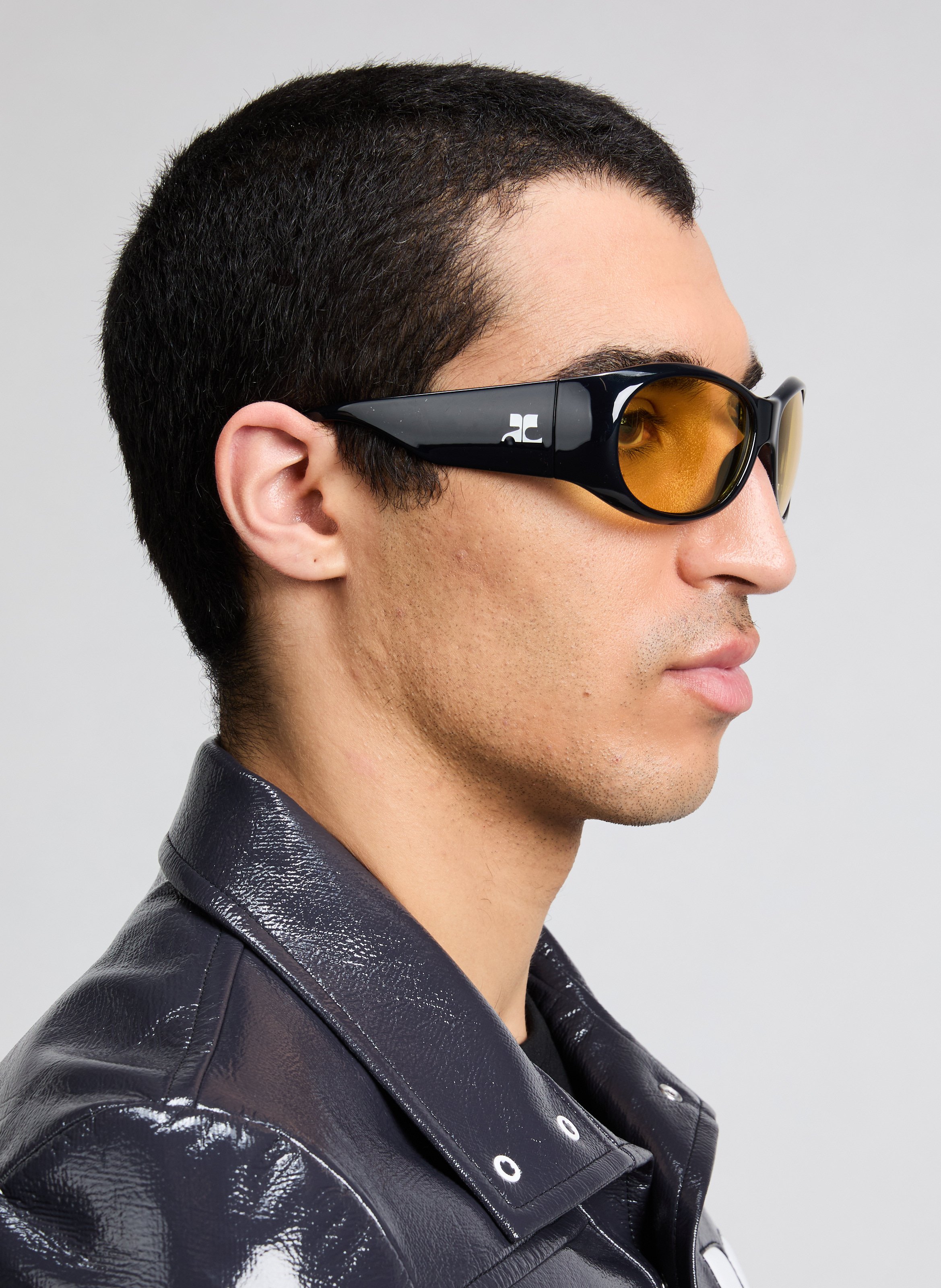 Hybrid 01 Sunglasses COURRÈGES Black