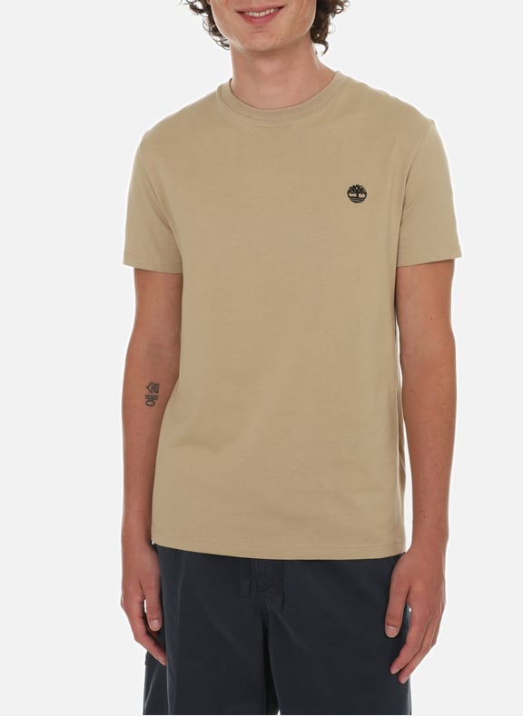 Plain T-shirt Beige by TIMBERLAND TIMBERLAND Plain T-shirt Beige