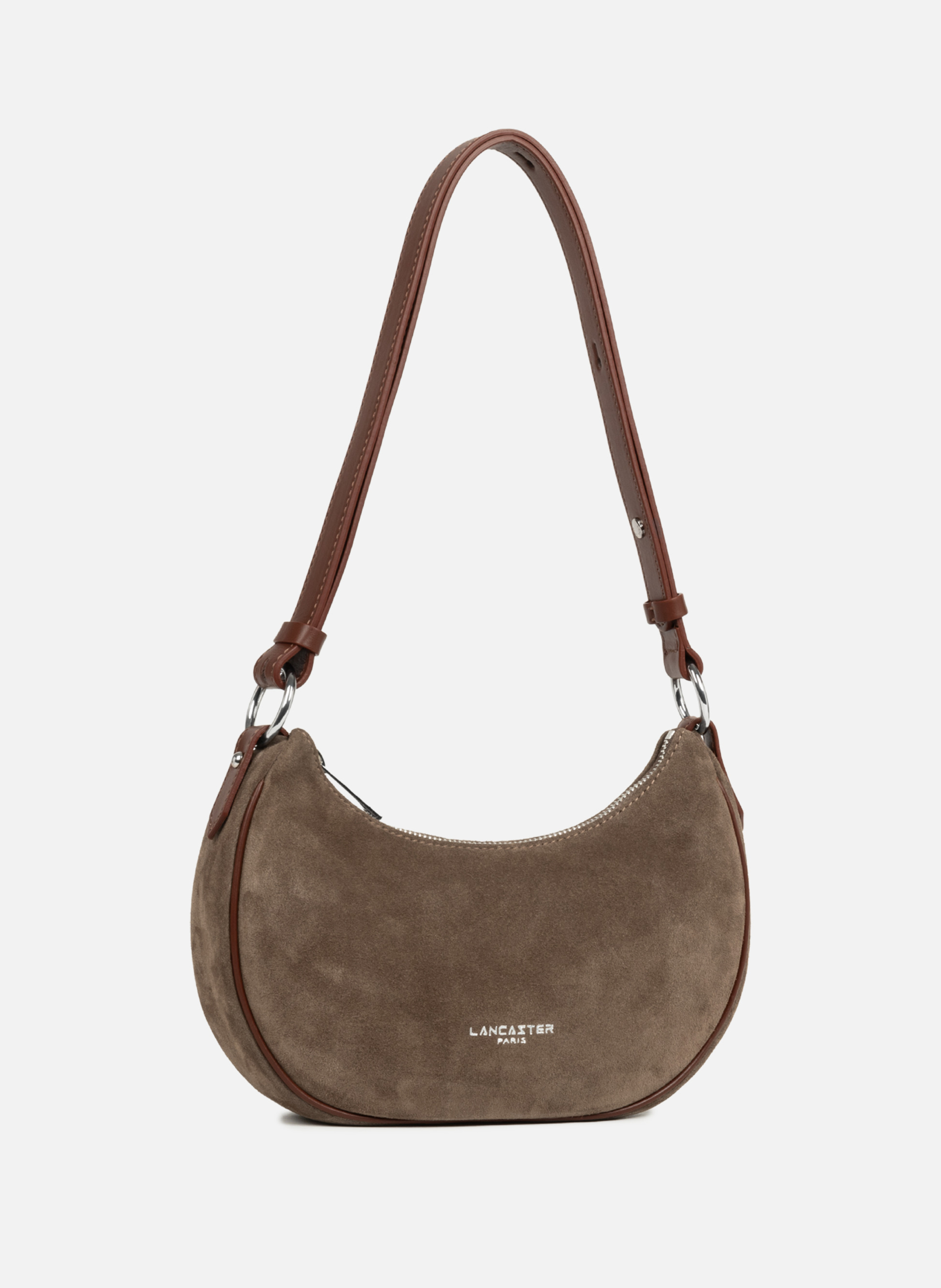 Small shoulder bag - Suède LANCASTER Brown